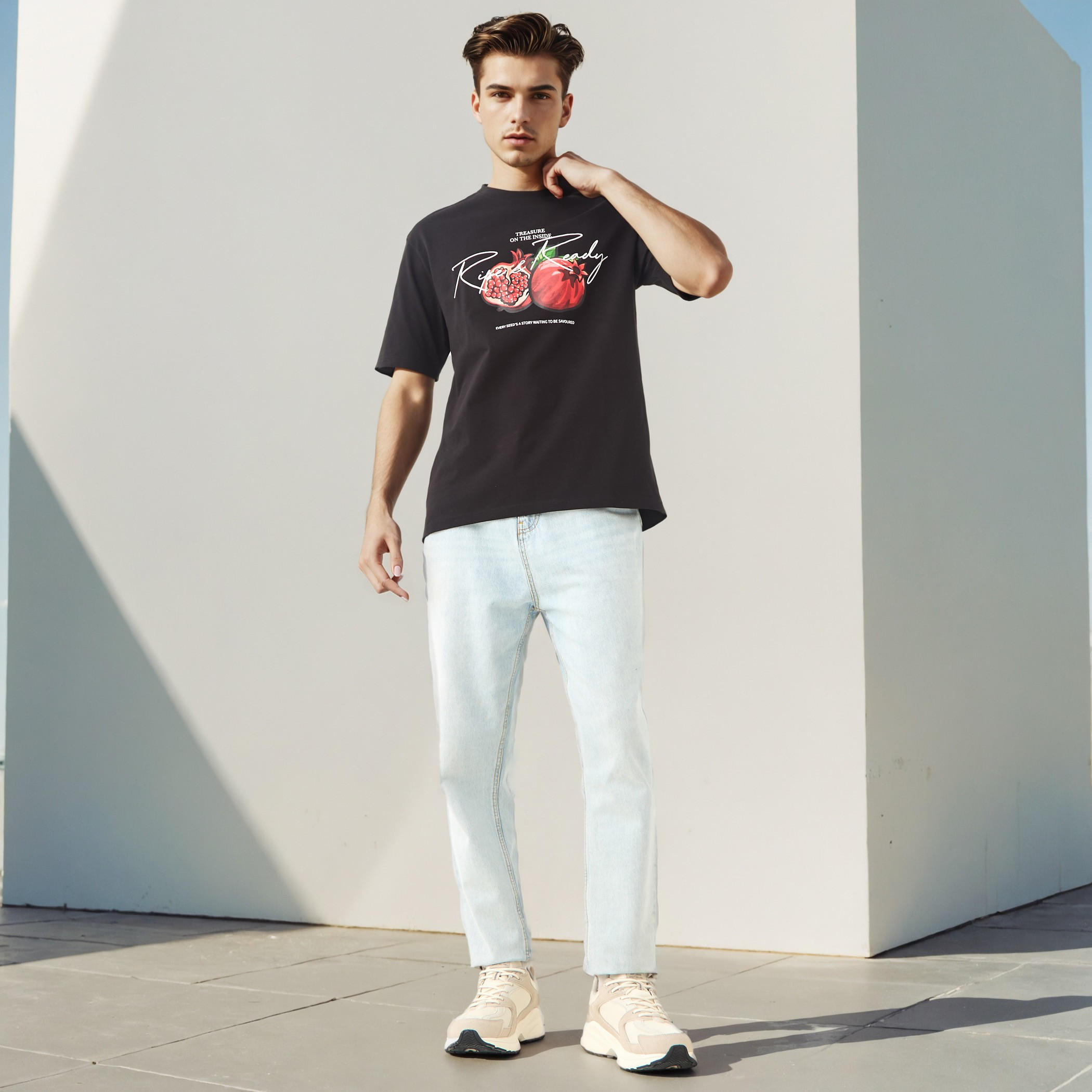 Pomegranate Print T-shirt-men-clothing-tshirtsandpolos-tshirts-image-2