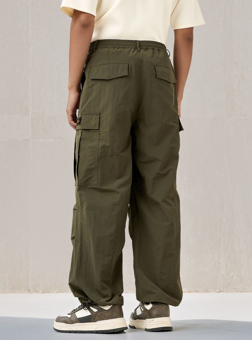 Regular Fit Utility Flexi Waist Pants-men-clothing-bottoms-joggers-image-3