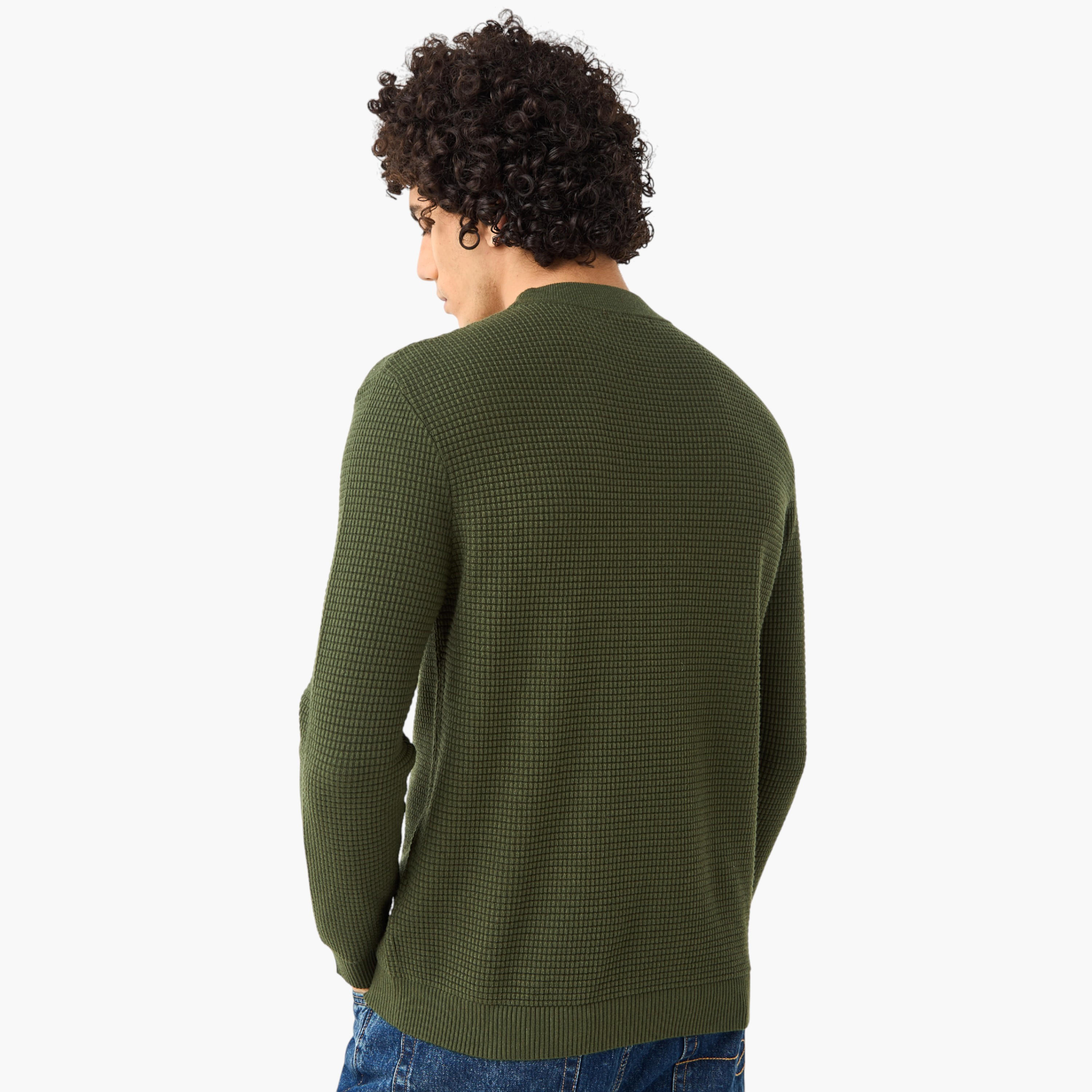 كنزة بارزة الملمس بياقة عالية للرجال-men-clothing-sweatersandpullovers-image-3