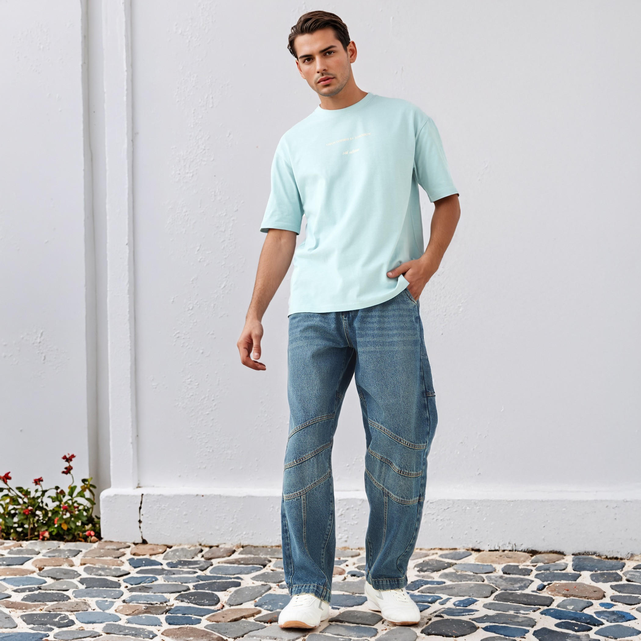 تيشيرت بقصة عادية وطبعات-men-clothing-tshirtsandpolos-tshirts-image-4