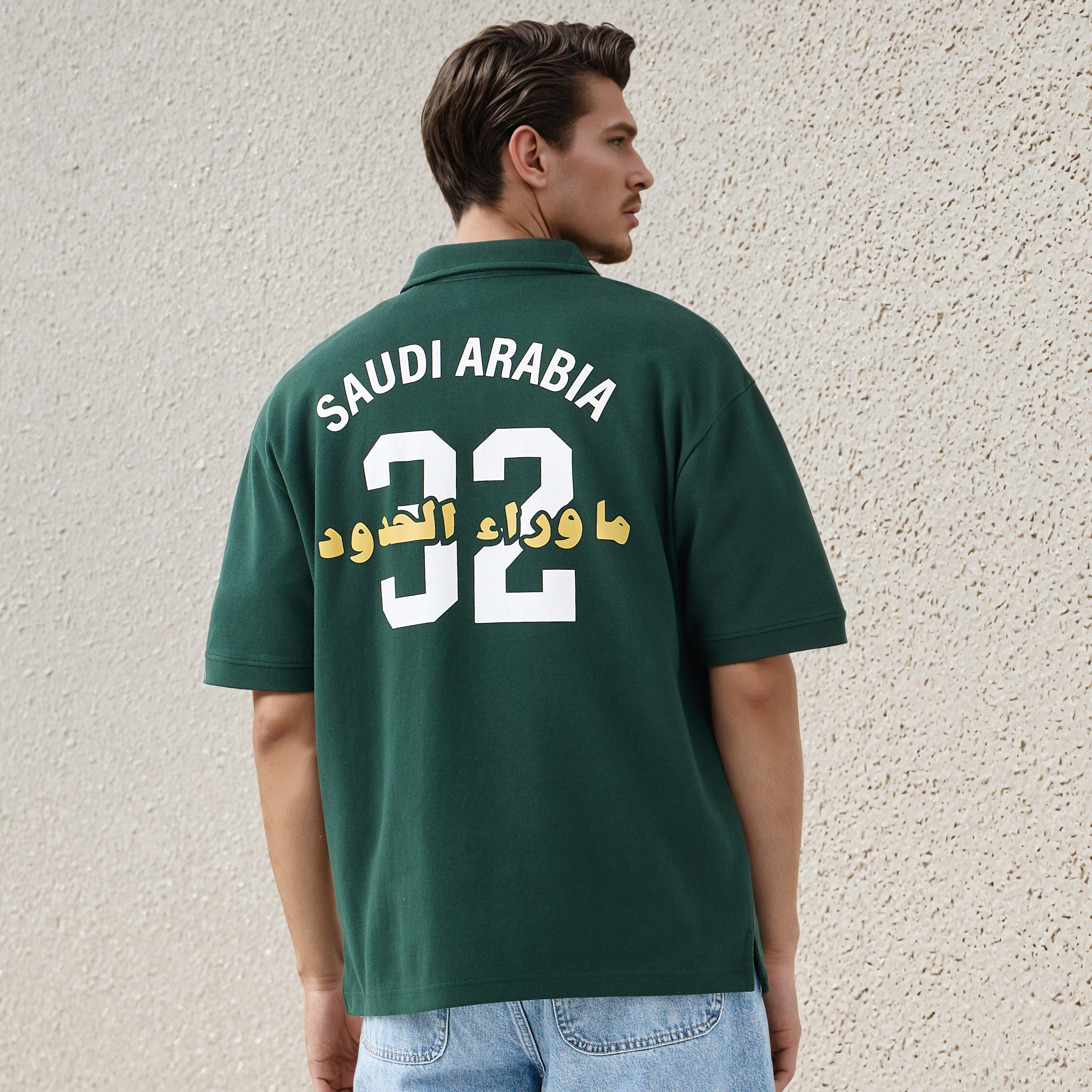 Saudi Arabia Print Polo T-shirt-men-clothing-tshirtsandpolos-polos-image-1