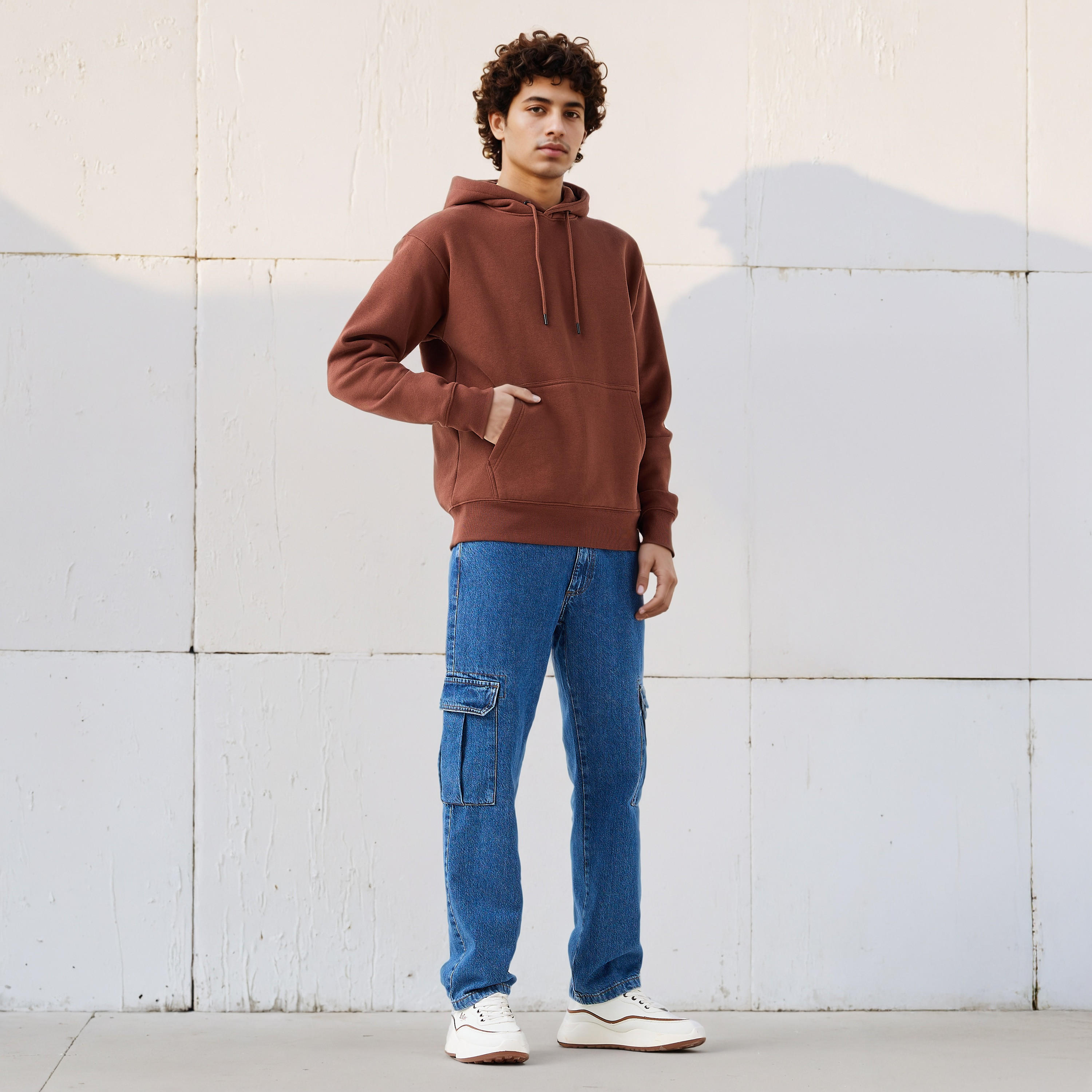 Starter Men Kangaroo Pocket Hoodie-men-winterwear-hoodiesandsweatshirts-image-2
