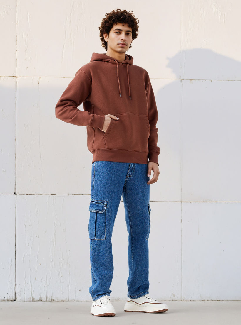 Starter Men Kangaroo Pocket Hoodie-men-winterwear-hoodiesandsweatshirts-image-2