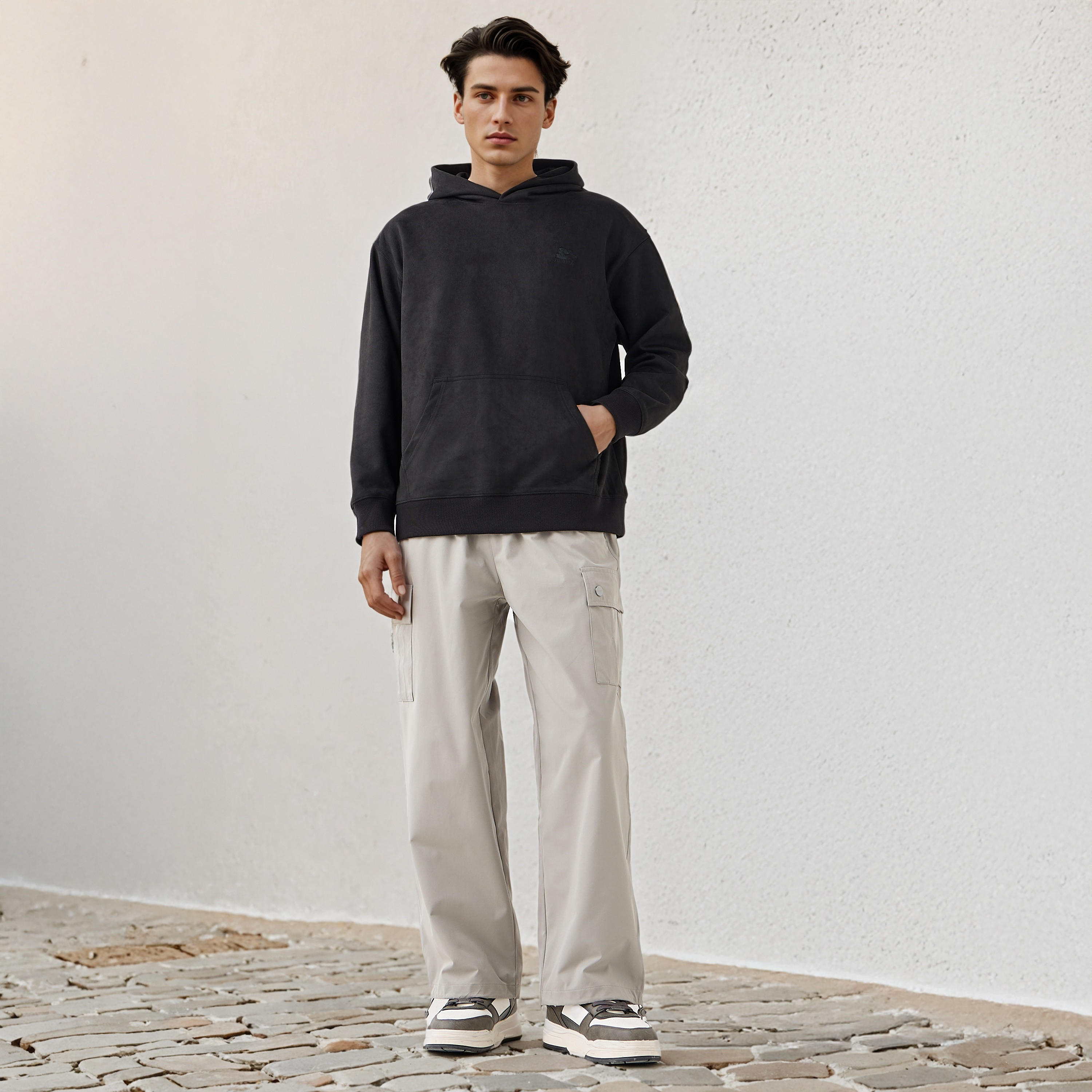 Starter Men Logo Print Polyester Blend Hoodie-men-winterwear-hoodiesandsweatshirts-image-2