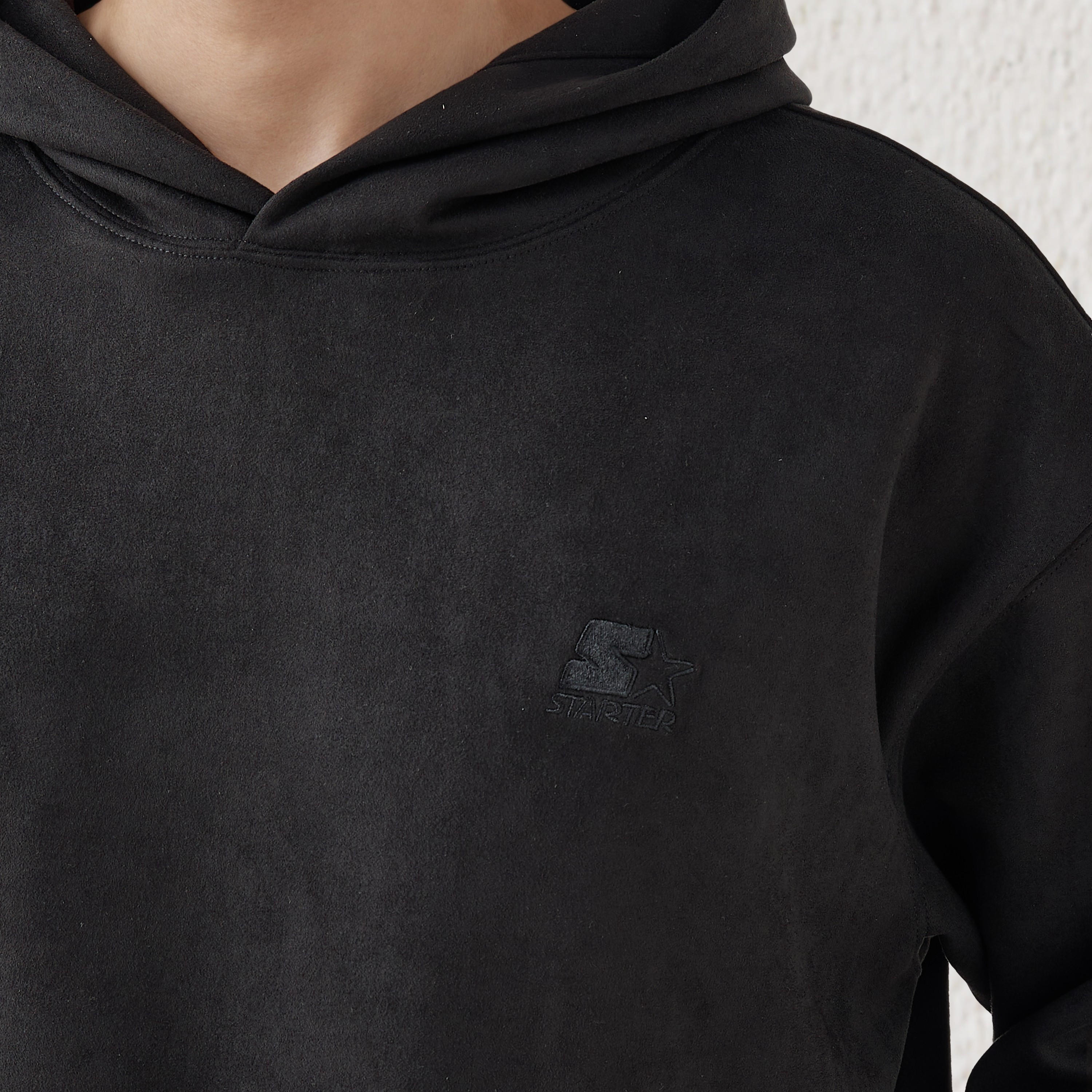 Starter Men Logo Print Polyester Blend Hoodie-men-winterwear-hoodiesandsweatshirts-image-5
