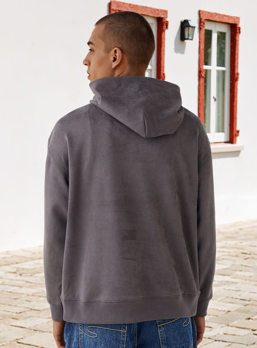 Starter Men Logo Print Polyester Blend Hoodie-men-winterwear-hoodiesandsweatshirts-image-3