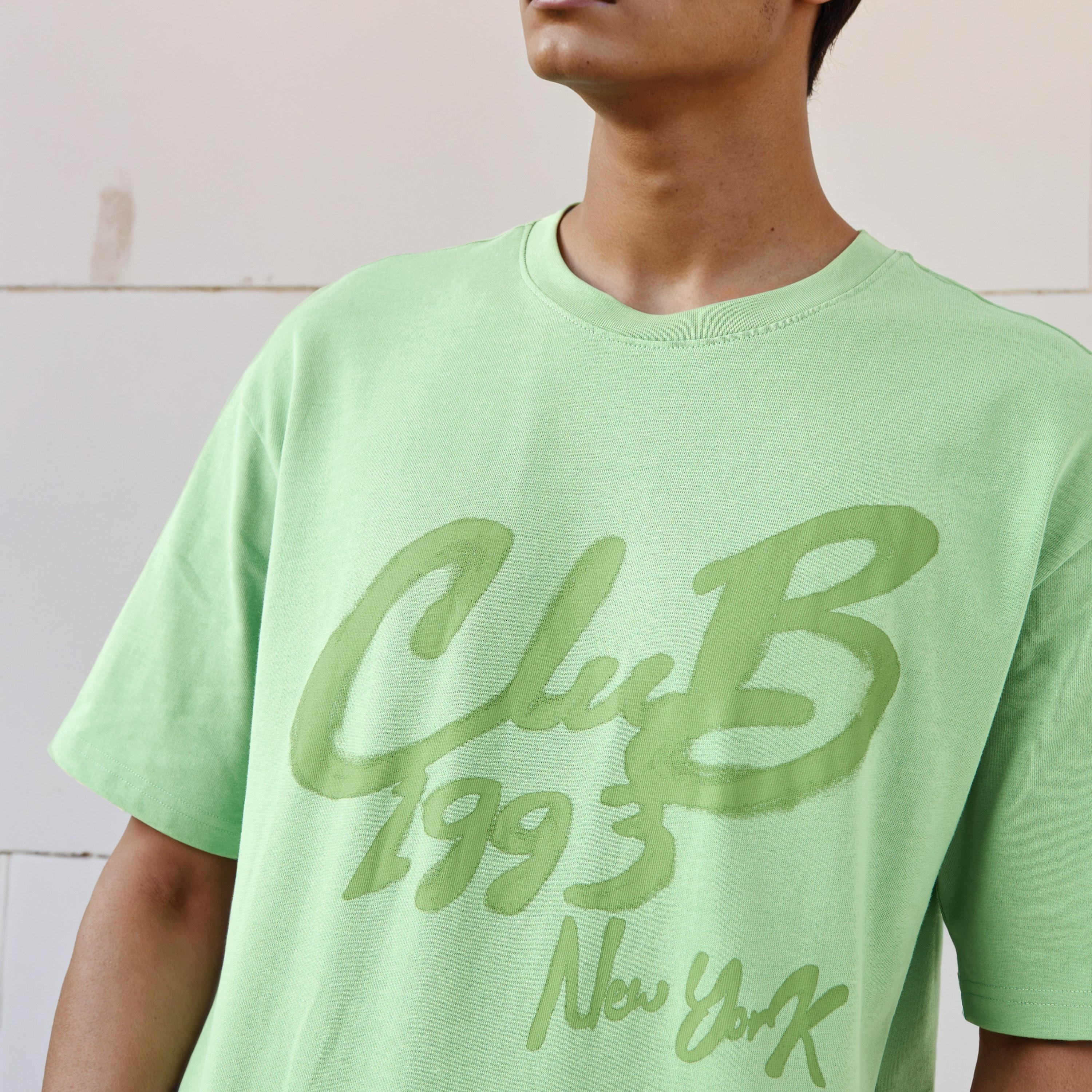 تيشيرت رجالي بقصة مريحة وطبعات نيويورك وياقة ضيقة وأكمام قصيرة-men-clothing-tshirtsandpolos-tshirts-image-4
