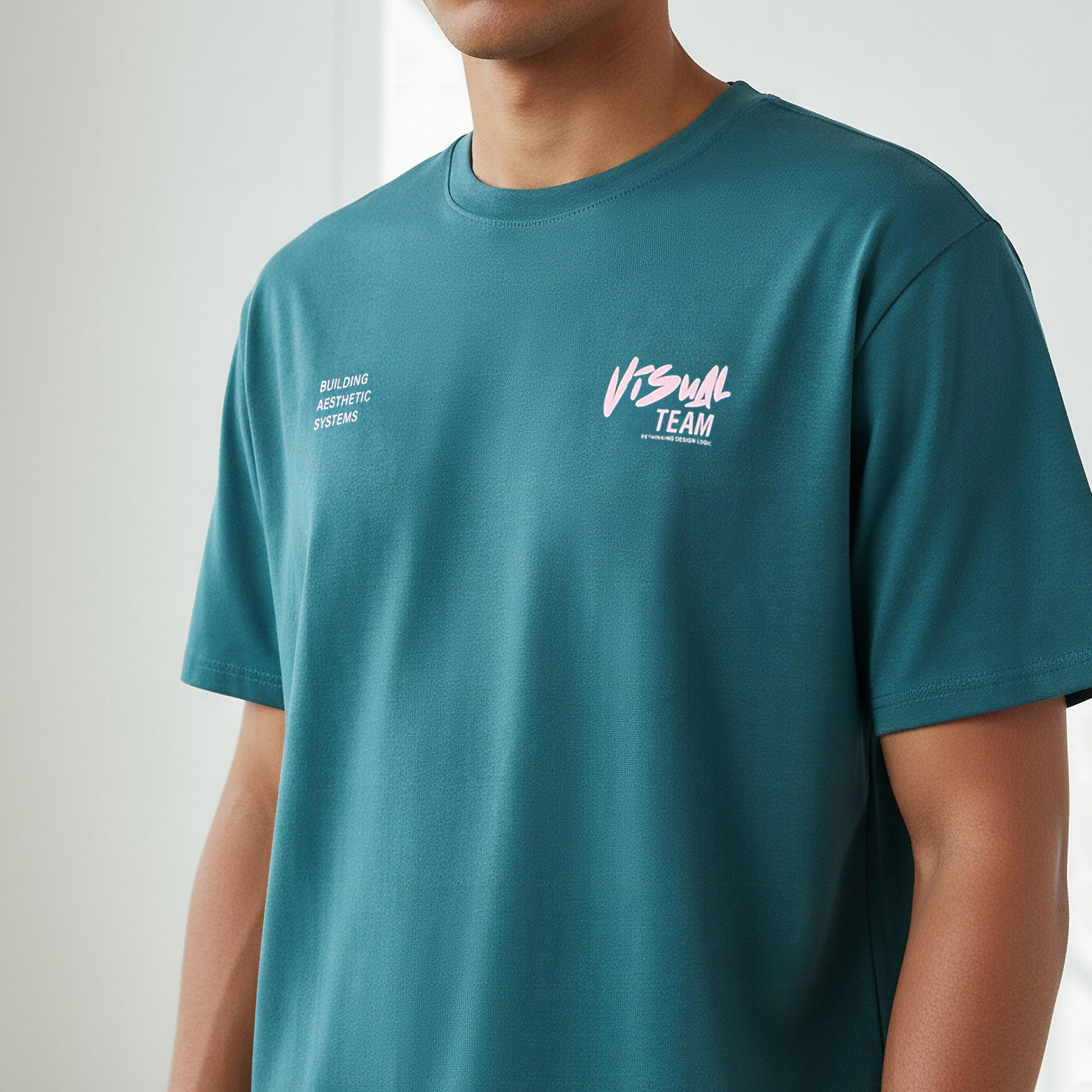 Men Regular Fit Crew Neck Short Sleeves Typographic Print T-shirt-men-clothing-tshirtsandpolos-tshirts-image-4