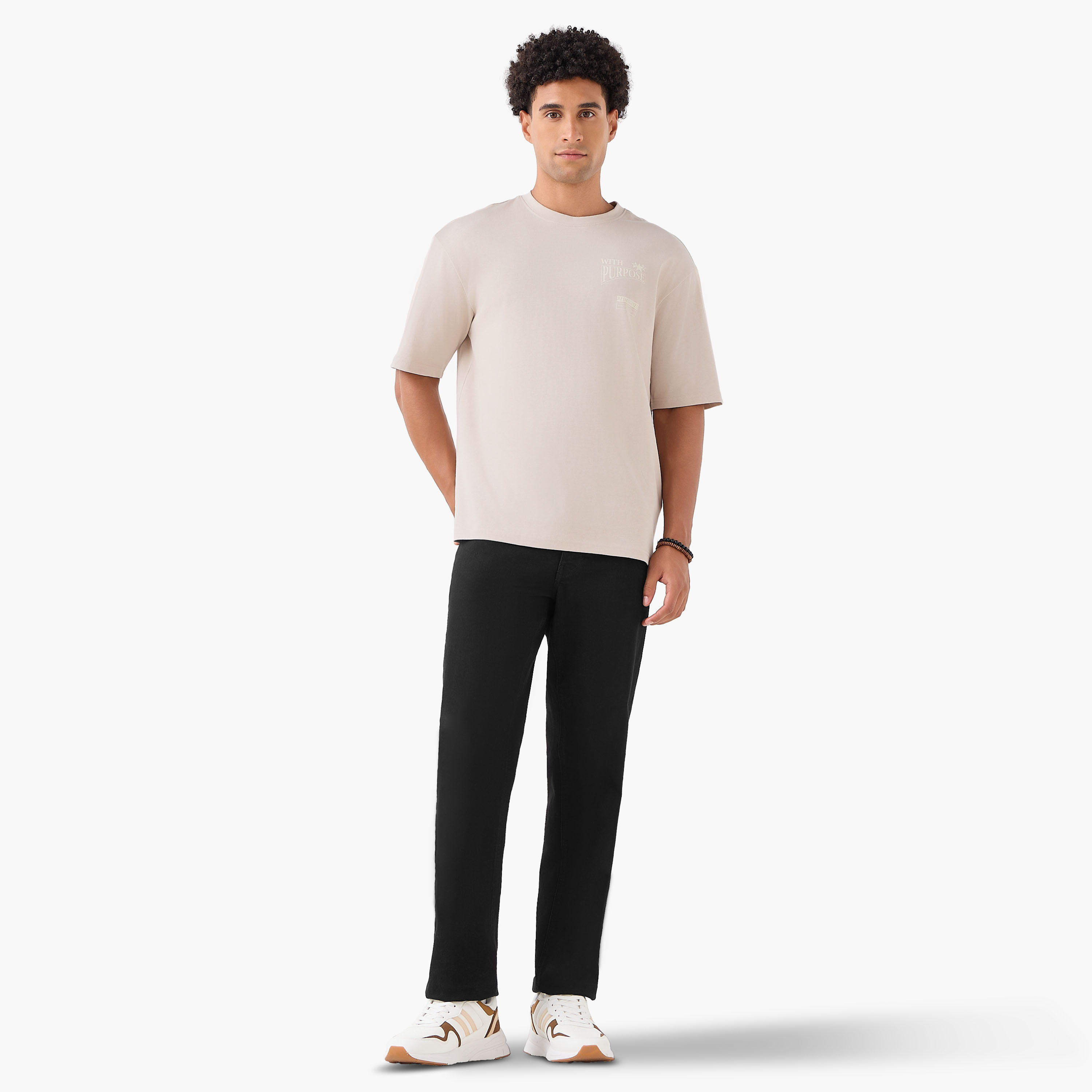 Men Regular Fit Crew Neck Short Sleeves Graphic Print T-shirt-men-clothing-tshirtsandpolos-tshirts-image-2