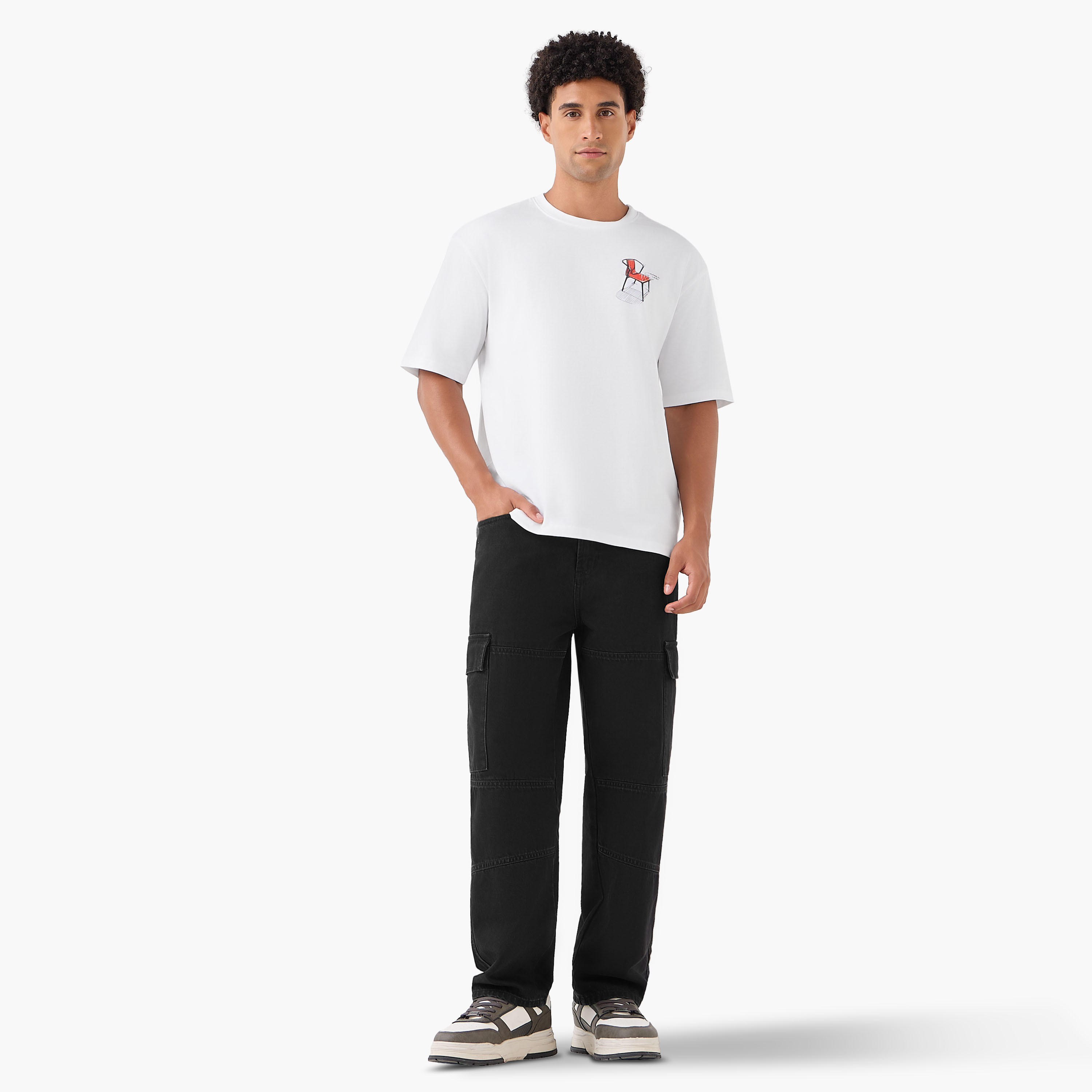 Men Regular Fit Crew Neck Short Sleeves Graphic Print T-shirt-men-clothing-tshirtsandpolos-tshirts-image-2