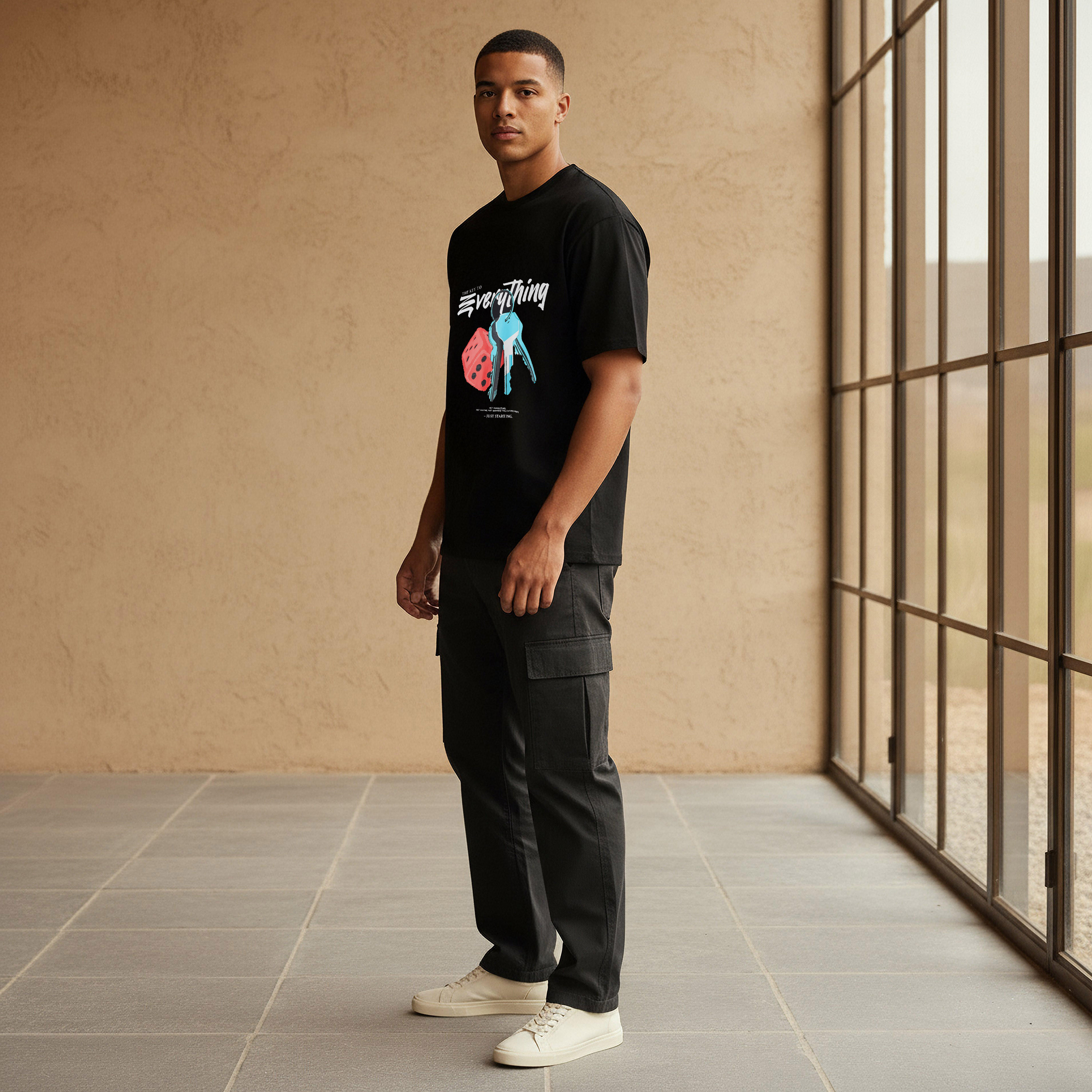 Men Regular Fit Crew Neck Short Sleeves Printed T-shirt-men-clothing-tshirtsandpolos-tshirts-image-2