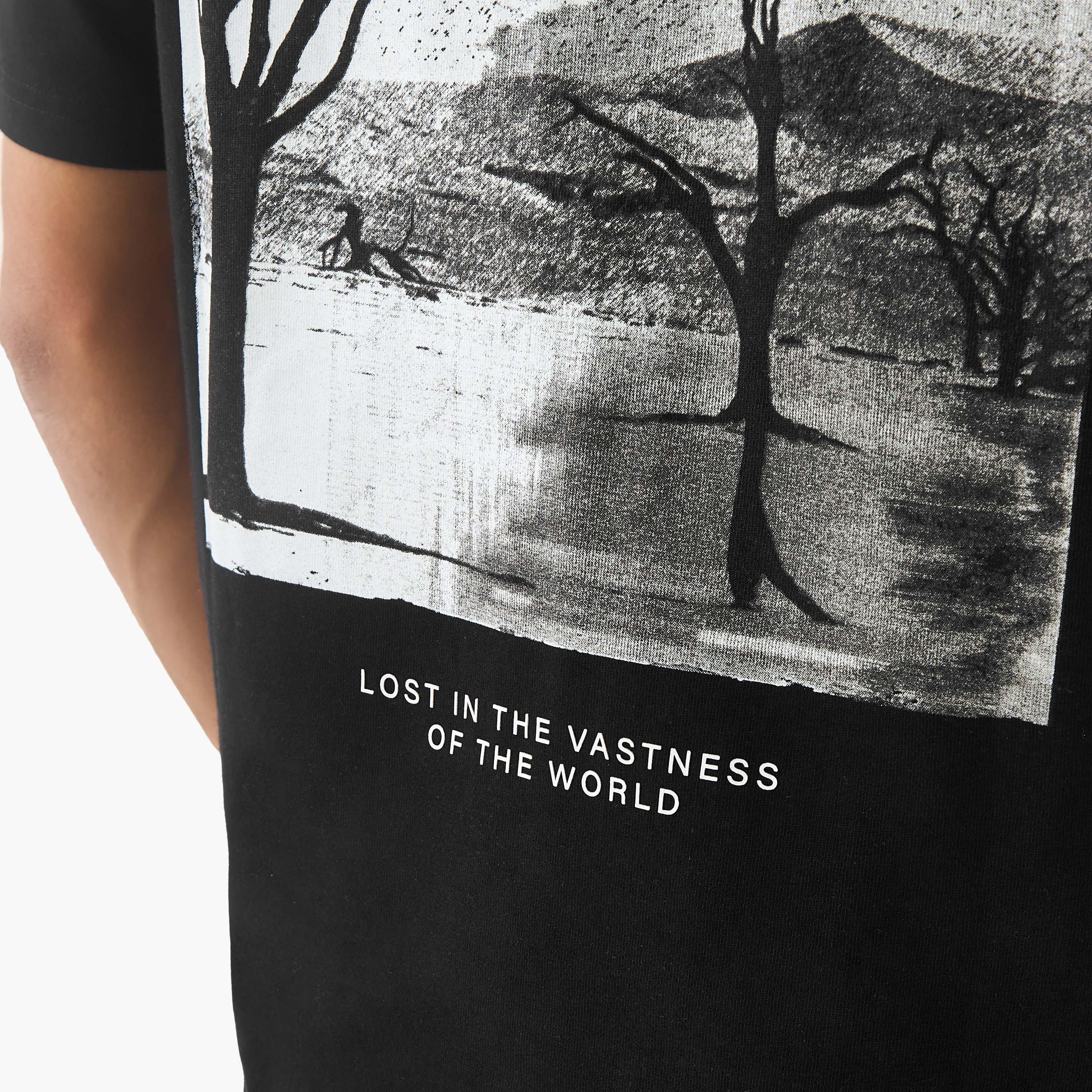 Men Regular Fit Crew Neck Short Sleeves Printed T-shirt-PROMO_SP_AE_2FOR59_110625-image-5