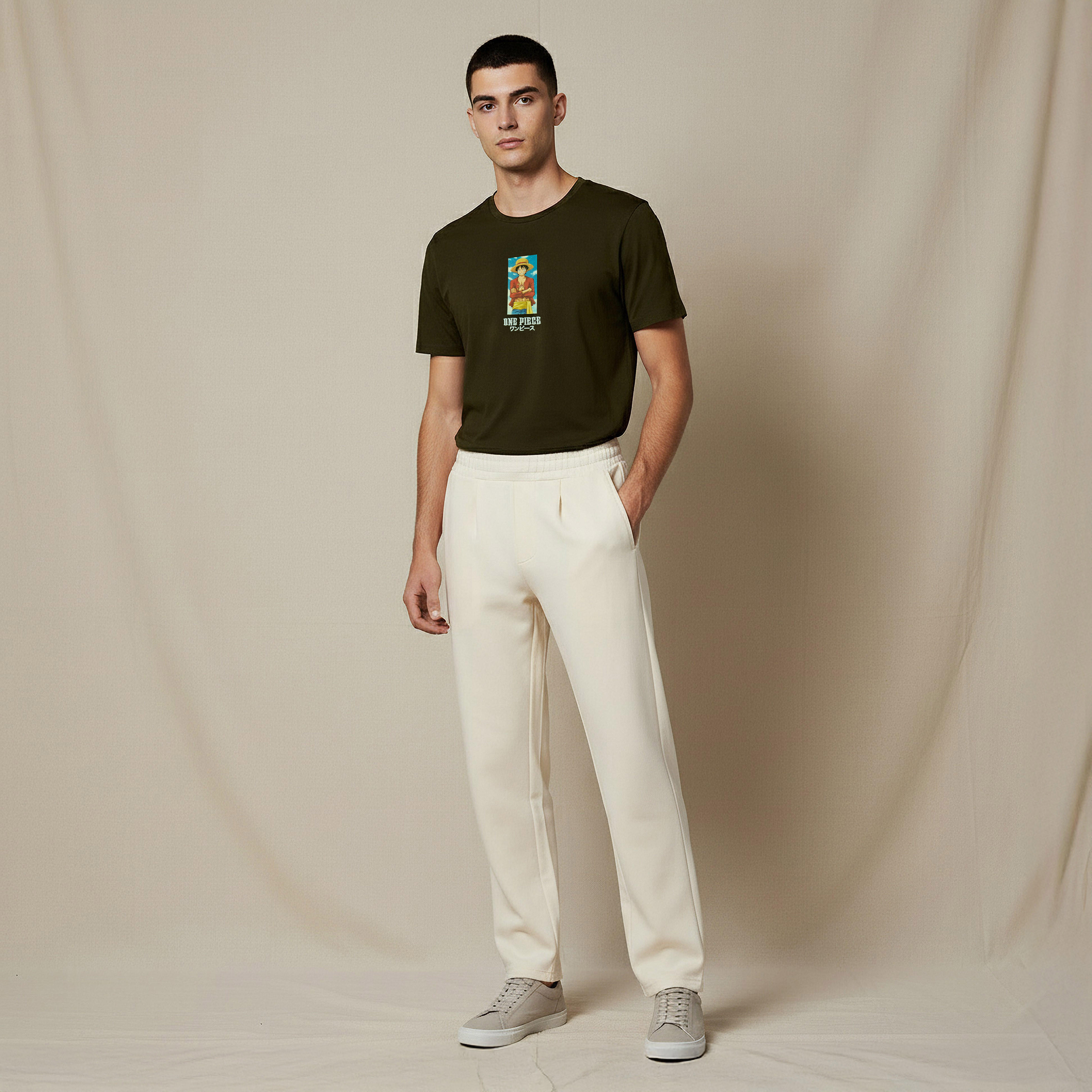 Men Straight Fit Track Pants with Pockets-men-clothing-bottoms-joggers-image-2