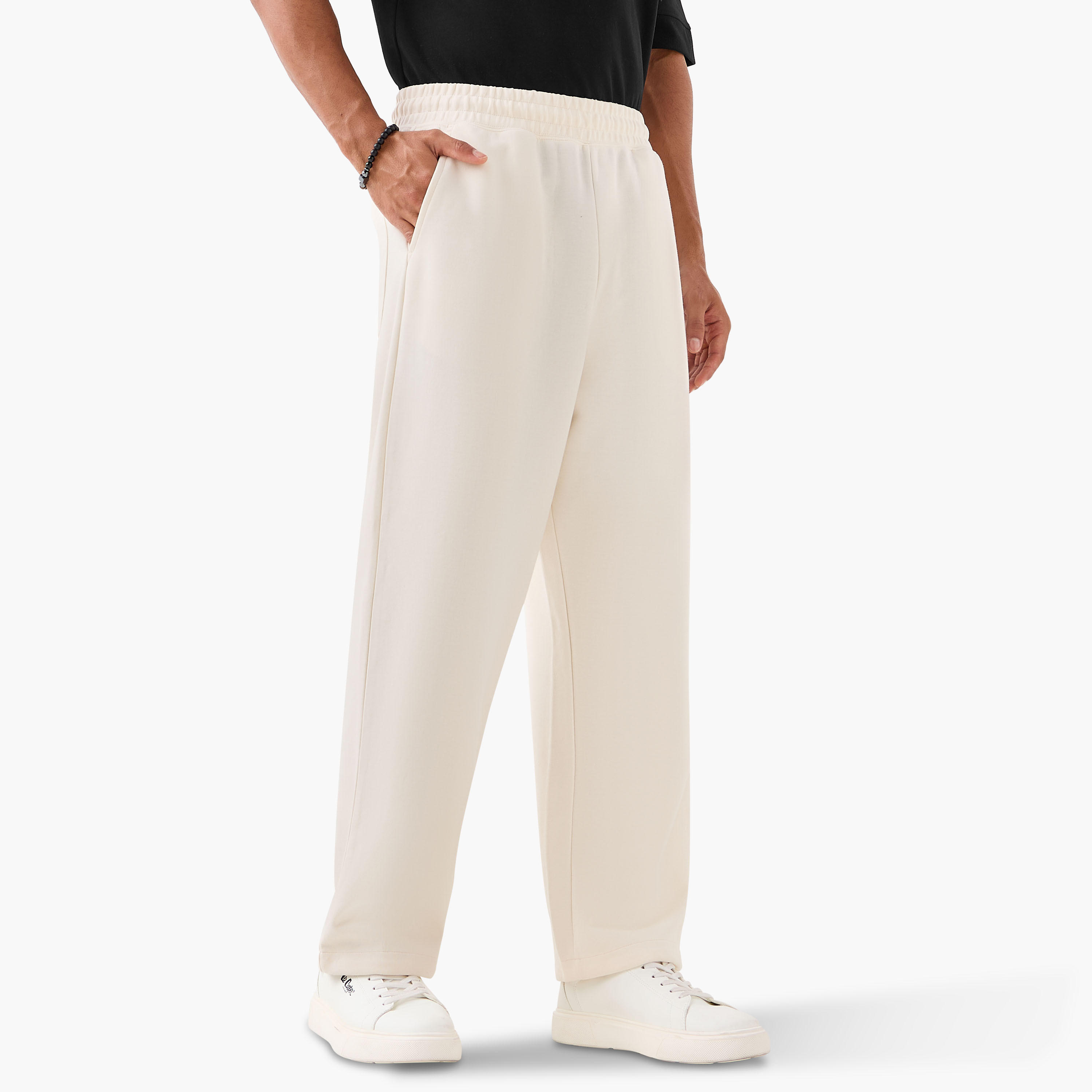 Men Open Hem Interlock Joggers-men-clothing-bottoms-joggers-image-2