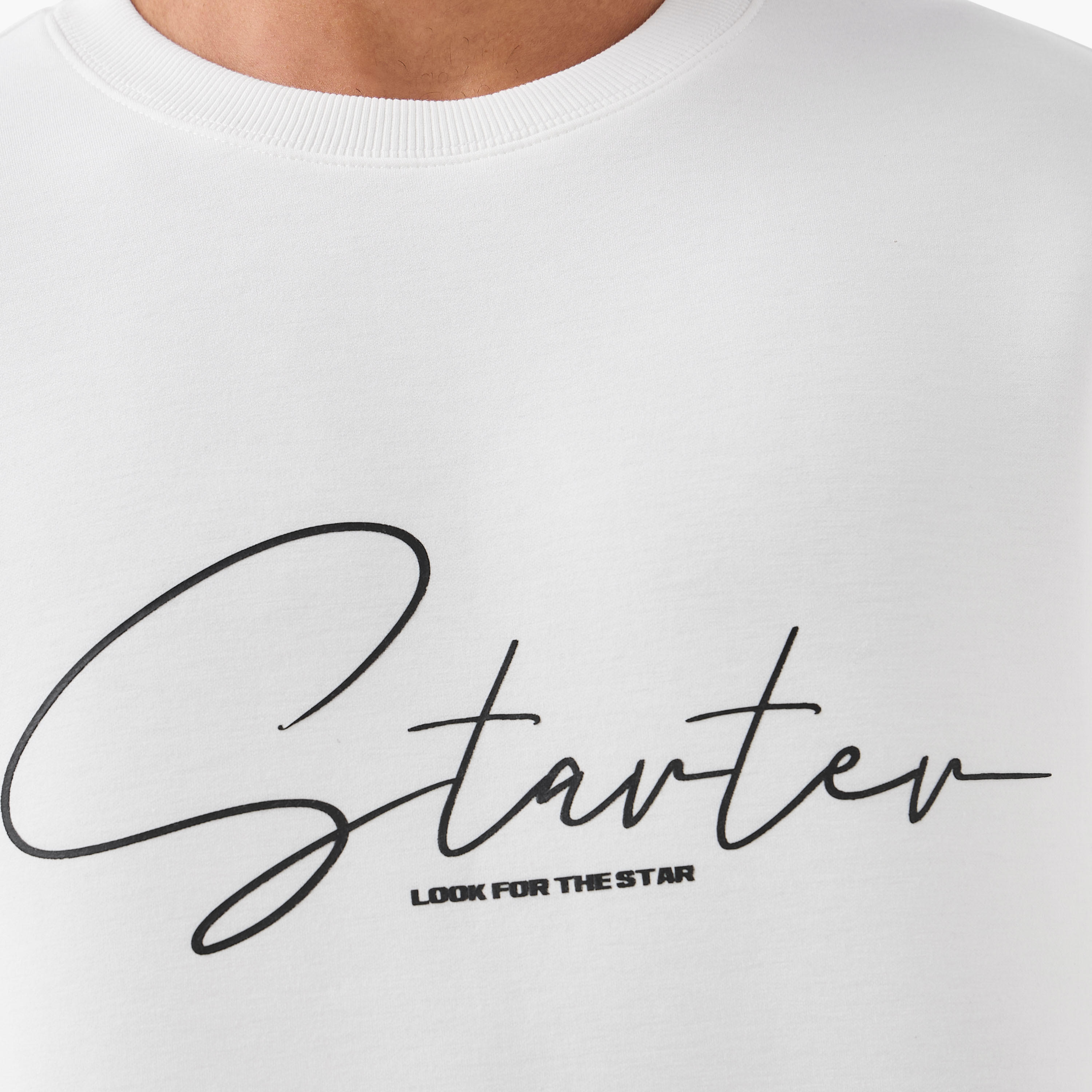 Starter Men Regular Fit Logo Print Sweatshirt-men-winterwear-hoodiesandsweatshirts-image-7
