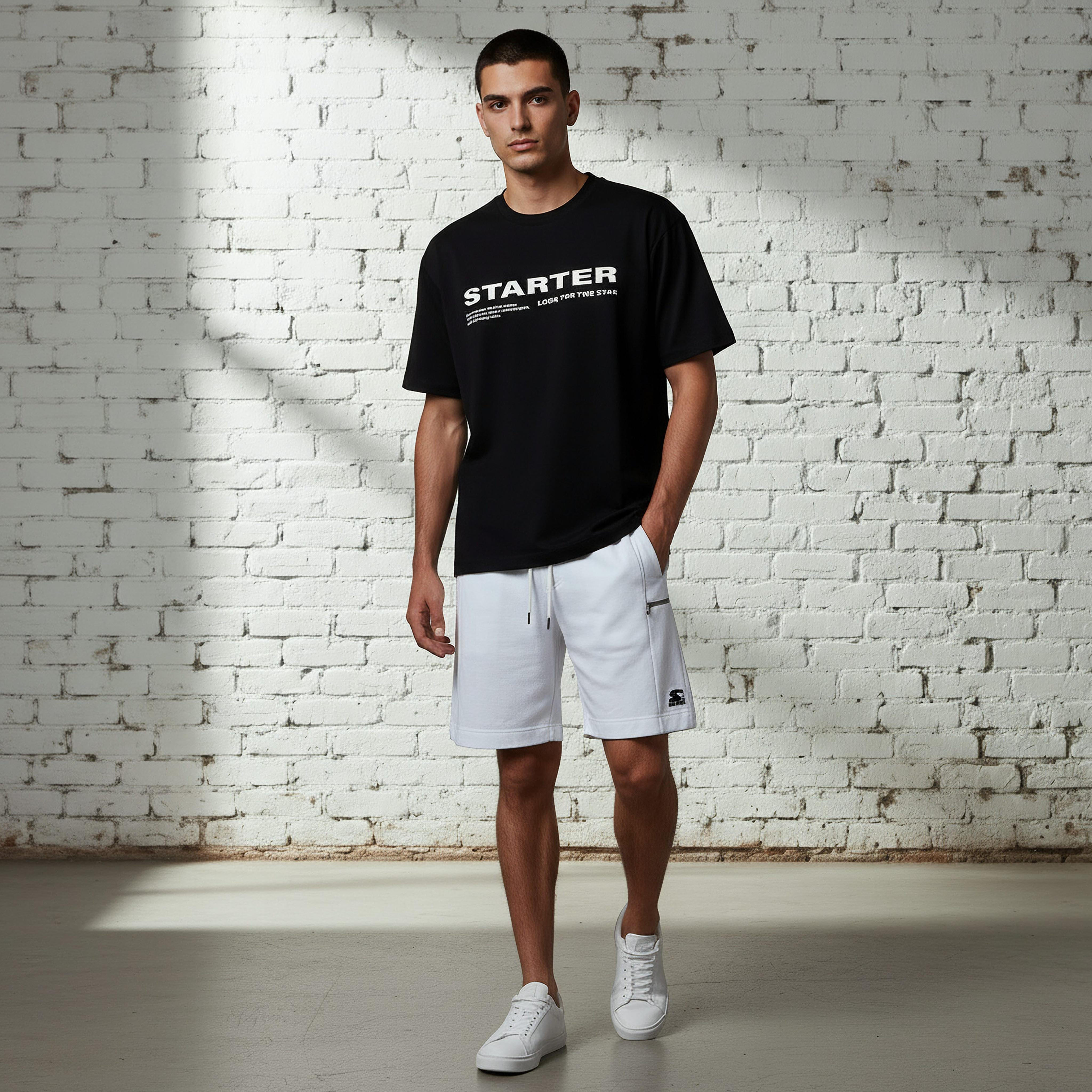 Starter Men Regular Fit Round Neck Short Sleeves Printed T-shirt-men-clothing-tshirtsandpolos-tshirts-image-2