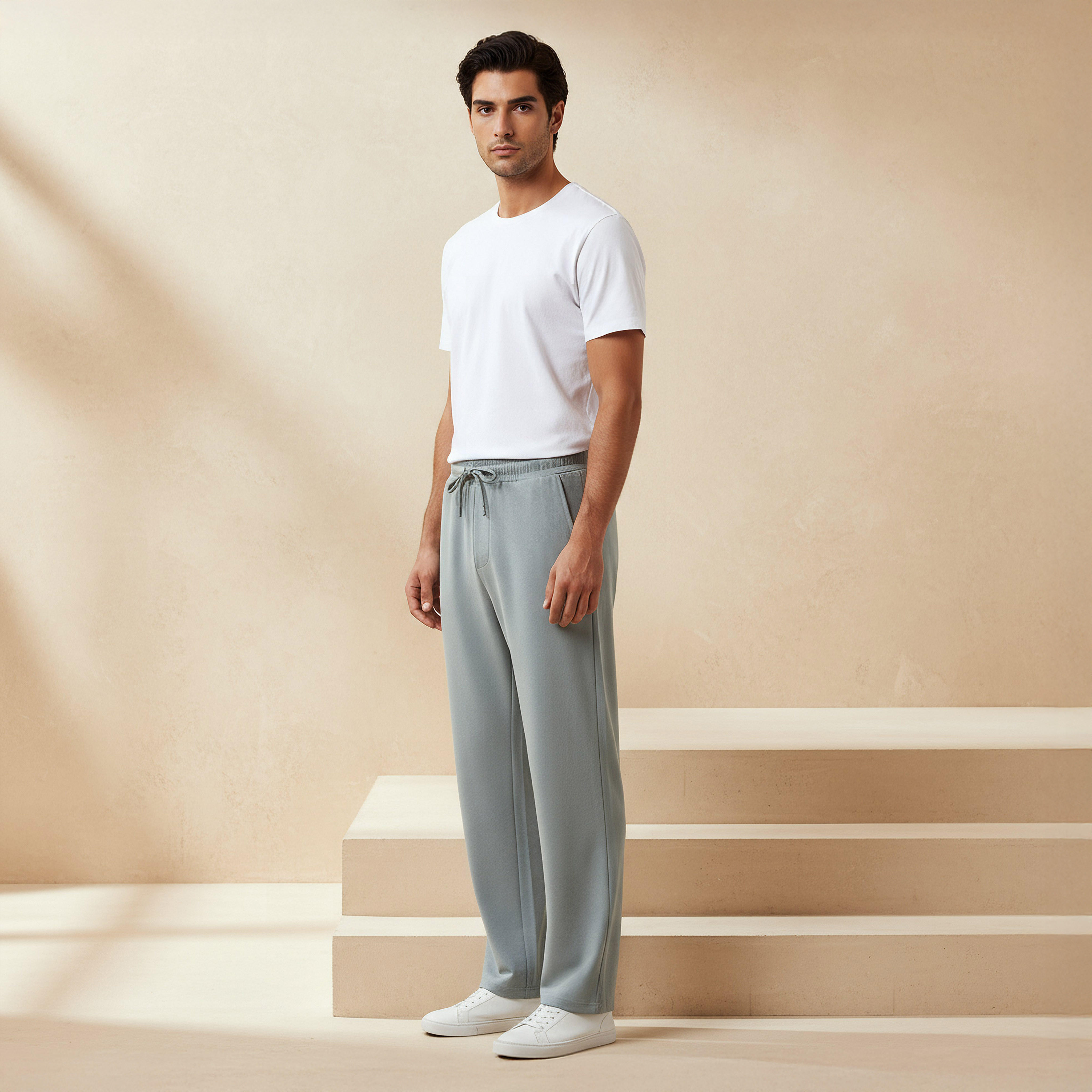 Men Regular Fit Joggers with Pockets-PROMO_SP_KW_2FOR12_110625-image-2