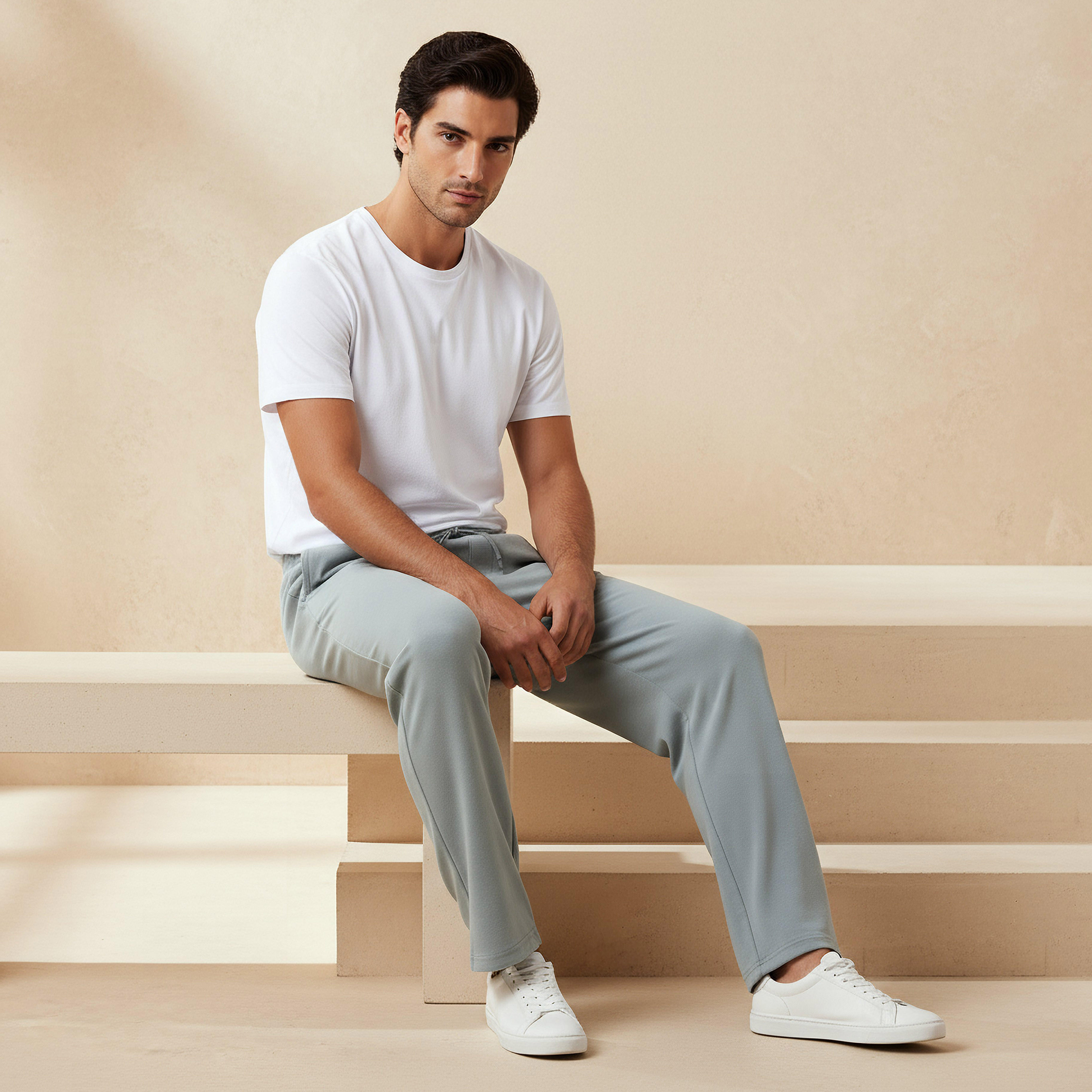 Men Regular Fit Joggers with Pockets-PROMO_SP_KW_2FOR12_110625-image-5