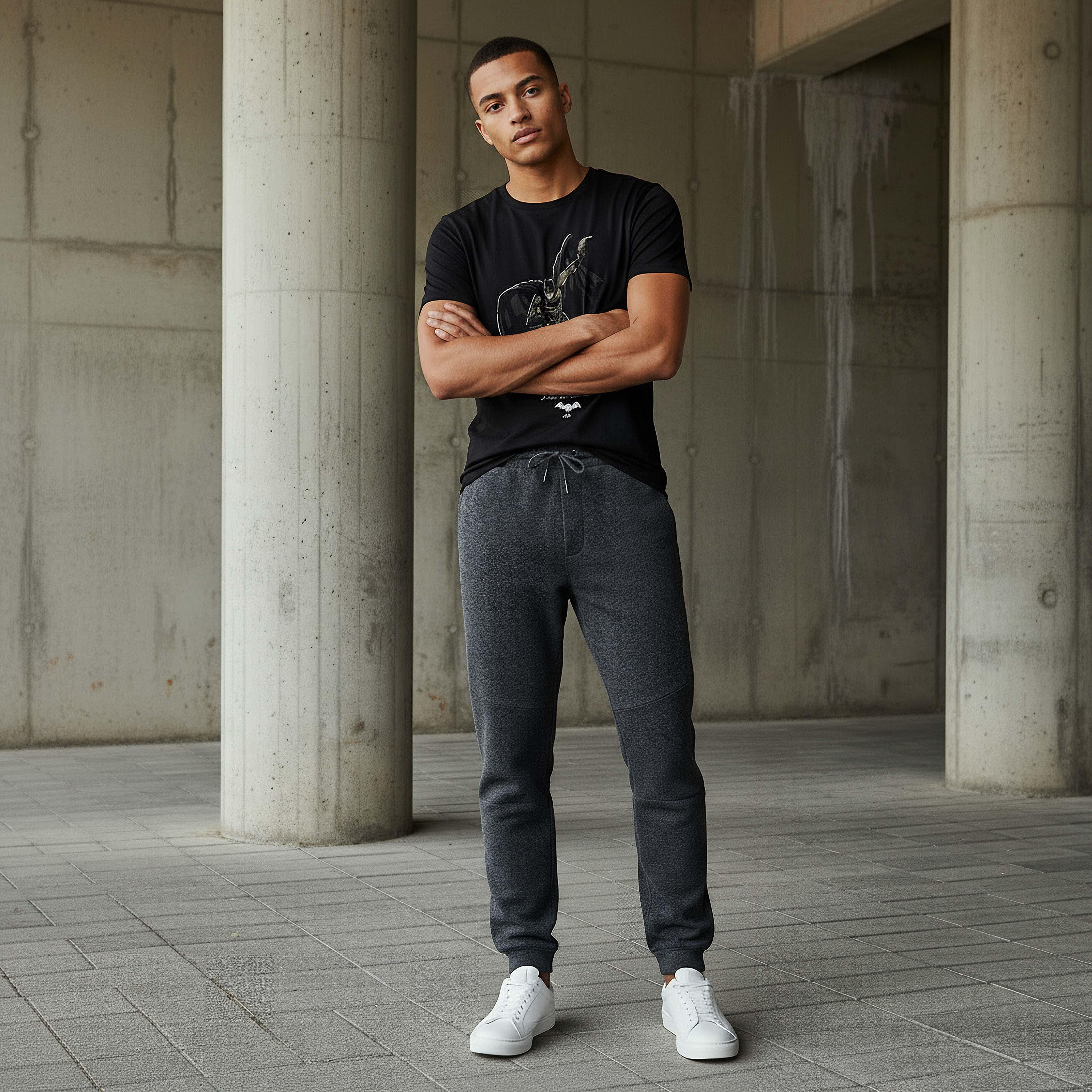 Men Relaxed Fit Joggers with Panel Detail-PROMO_SP_AE_2FOR99_110625-image-3