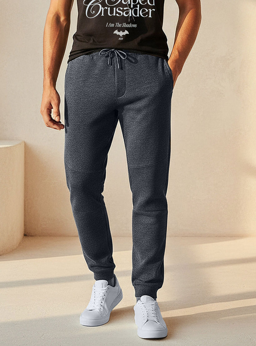 Men Relaxed Fit Joggers with Panel Detail-PROMO_SP_AE_2FOR99_110625-image-1
