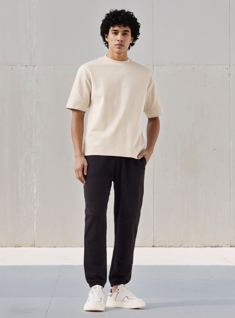 Men Crew Neck Short Sleeves Boxy T-shirt-men-clothing-tshirtsandpolos-tshirts-image-2