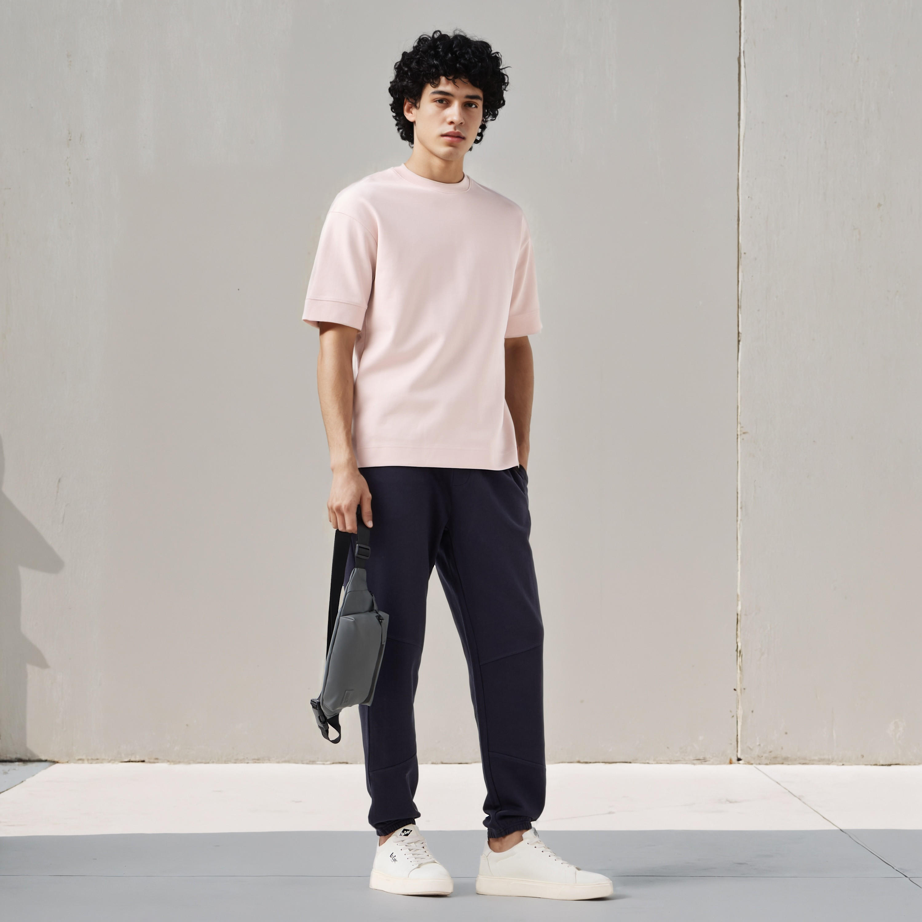 Men Crew Neck Short Sleeves Boxy T-shirt-men-clothing-tshirtsandpolos-tshirts-image-2