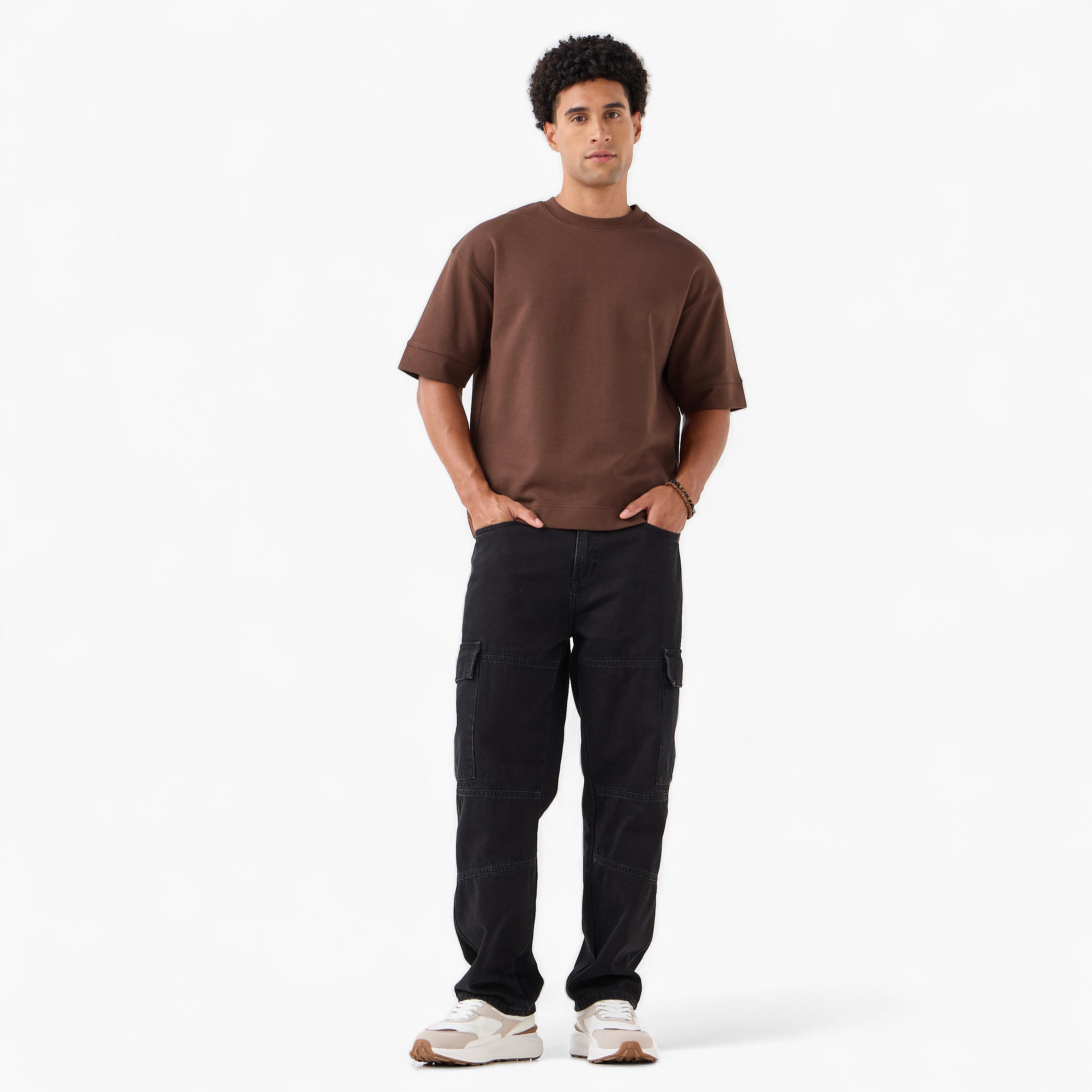 Men Crew Neck Short Sleeves Boxy T-shirt-men-clothing-tshirtsandpolos-tshirts-image-2
