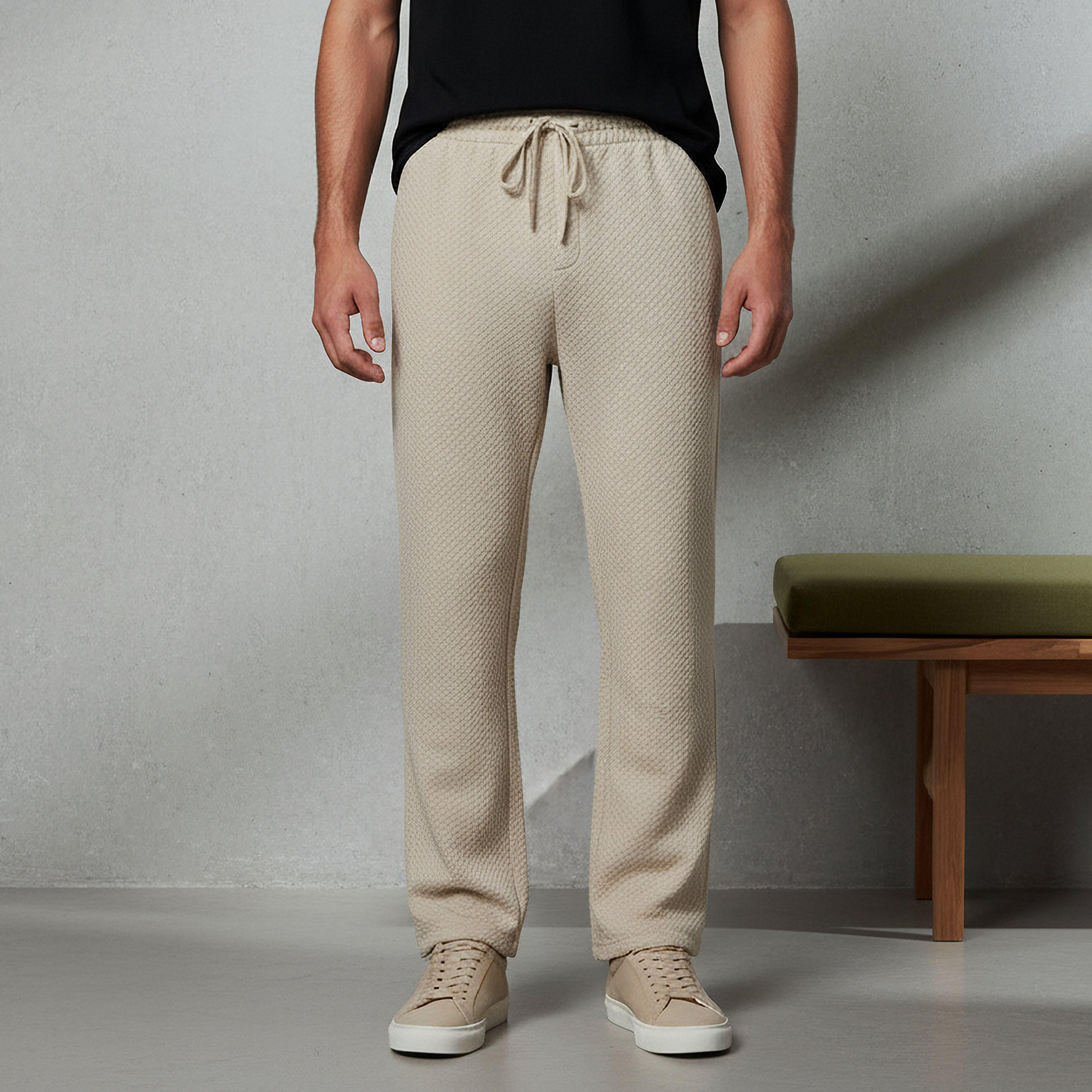 Men Regular Fit Trousers-men-clothing-coordsets-image-1