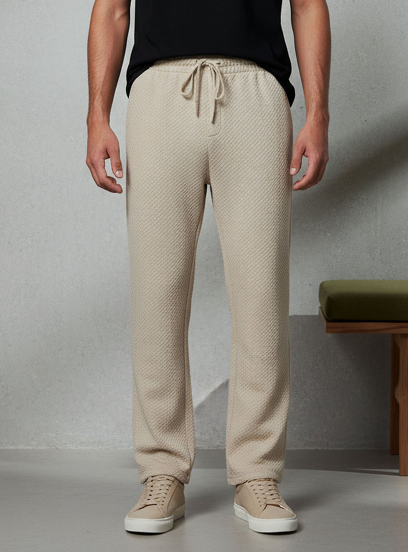 Men Regular Fit Trousers-men-clothing-coordsets-image-1