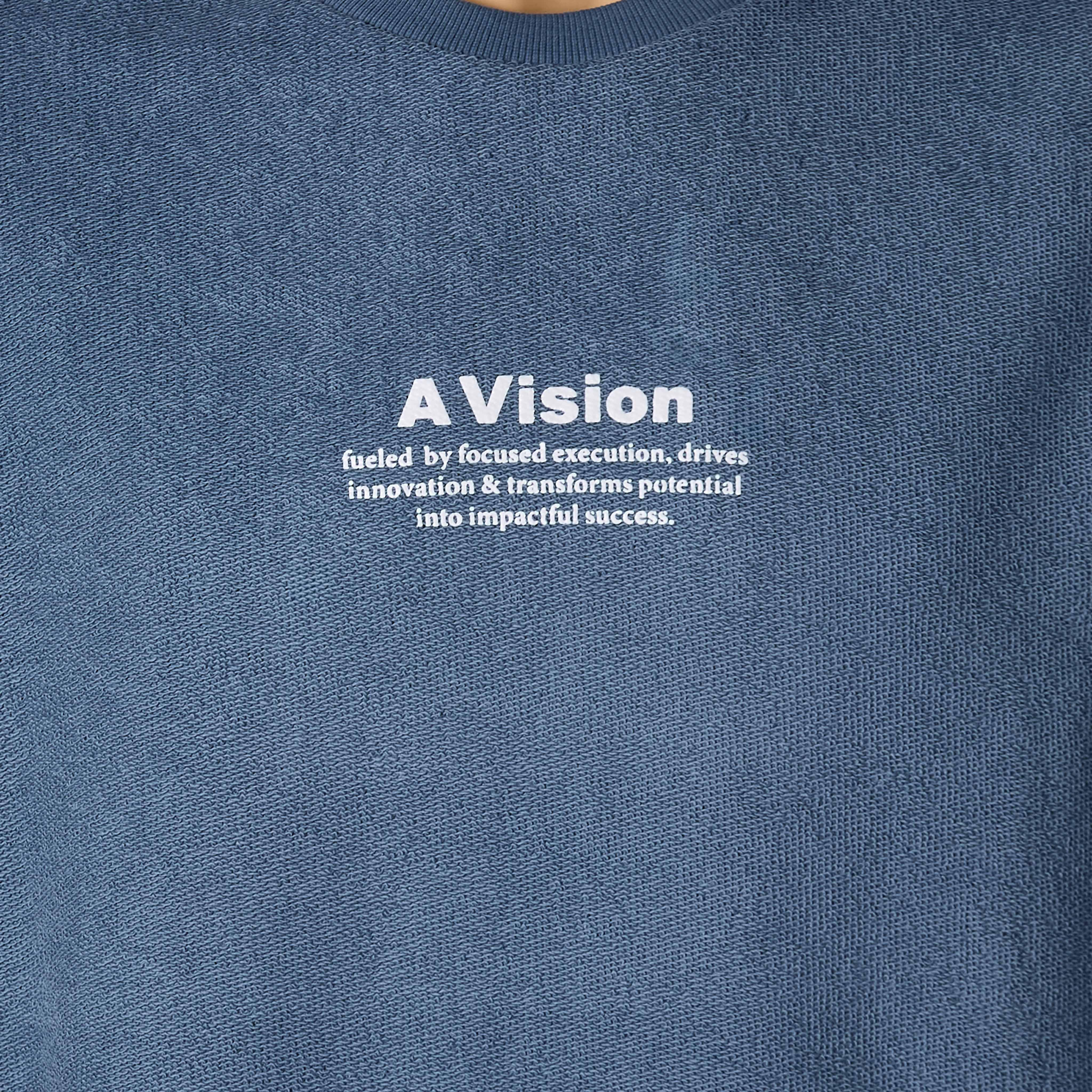 تيشيرت بقصّة عادية وياقة ضيقة وأكمام قصيرة وطبعات للرجال-men-clothing-tshirtsandpolos-tshirts-image-2