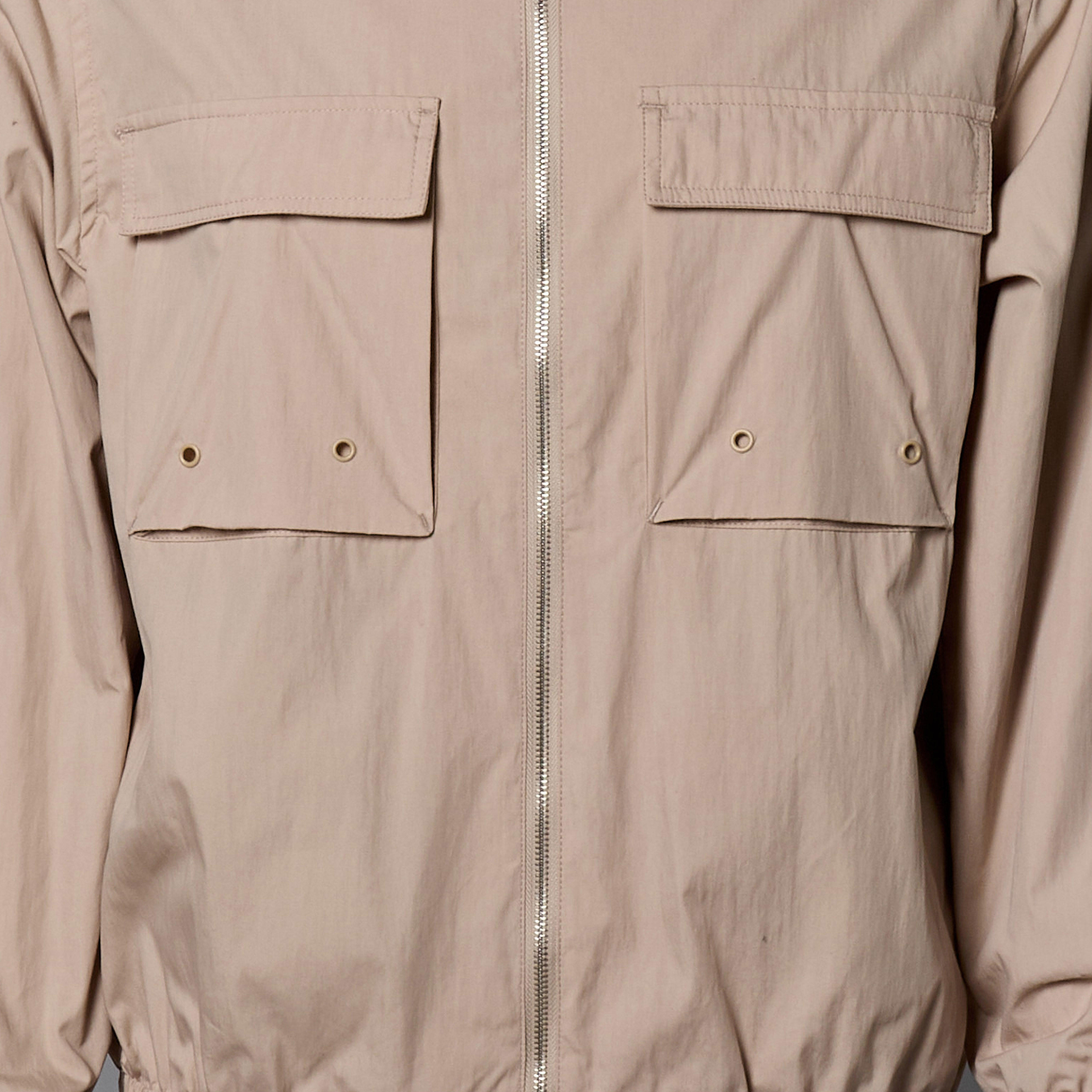 جاكيت بومبر رجالي بقصة عادية وسحاب إغلاق-men-clothing-jacketsandblazers-jackets-image-1
