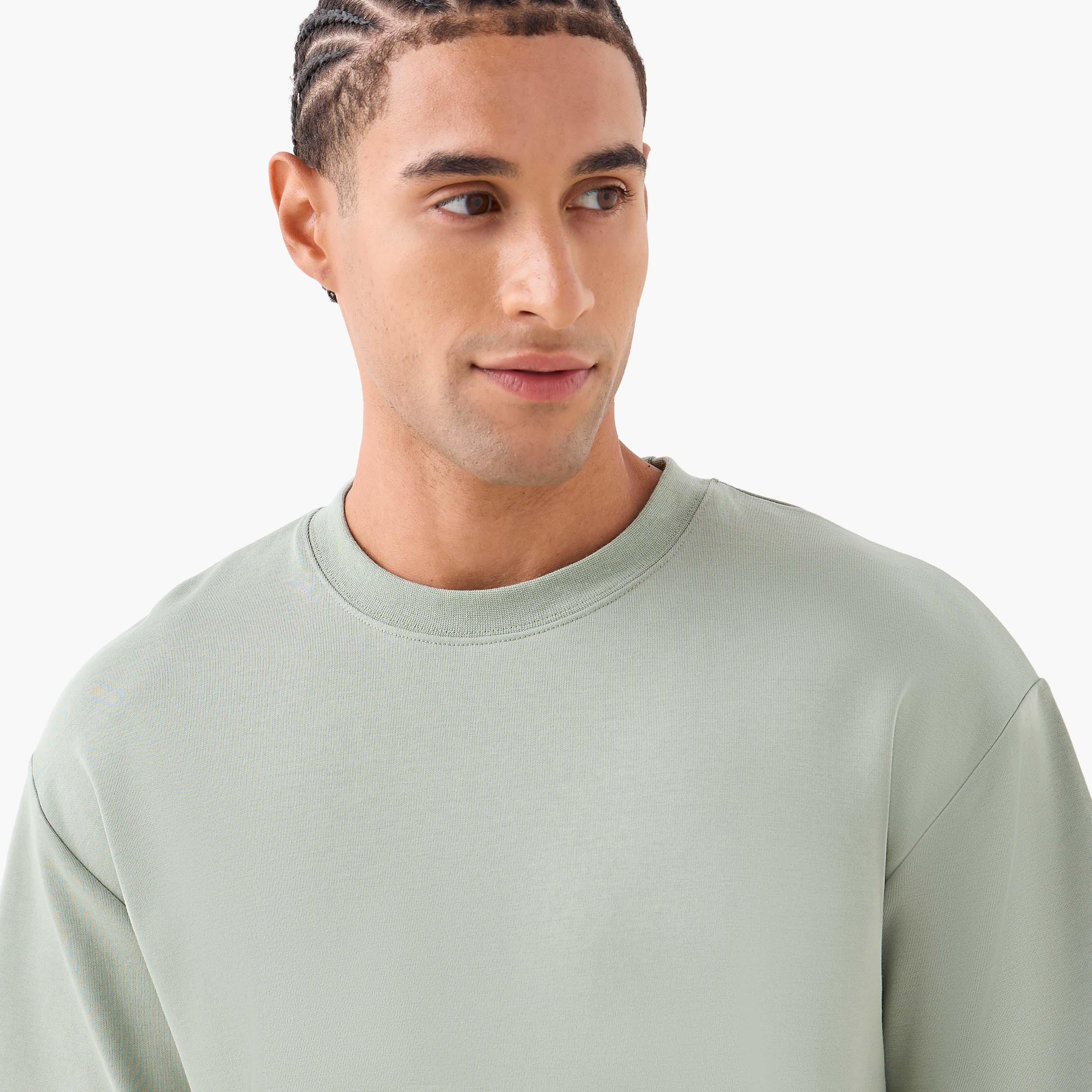 Men Relaxed Fit Crew Neck Short Sleeve Patch Detail T-shirt-men-clothing-tshirtsandpolos-tshirts-image-7