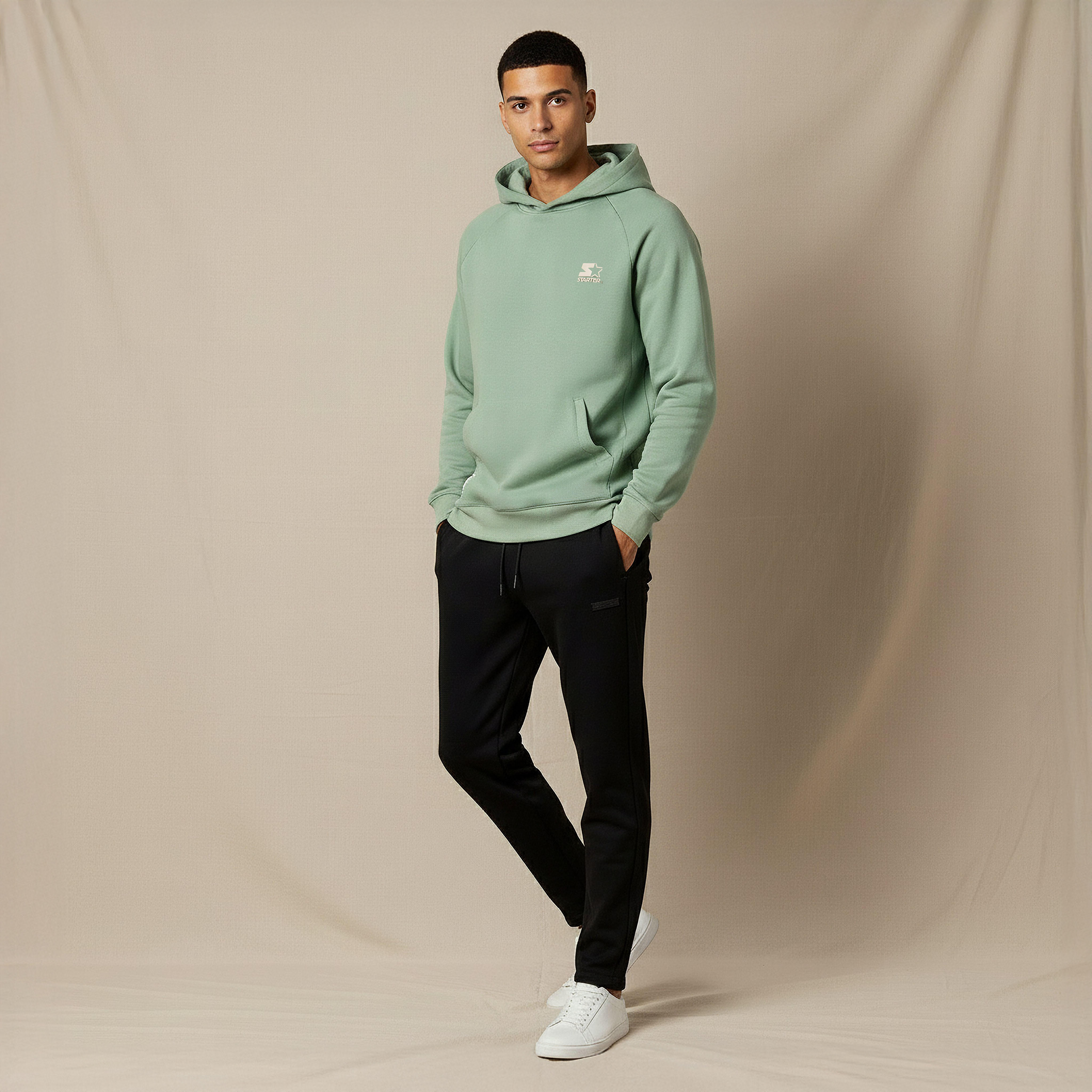 Starter Men Logo Print Sweatshirt-men-winterwear-hoodiesandsweatshirts-image-2