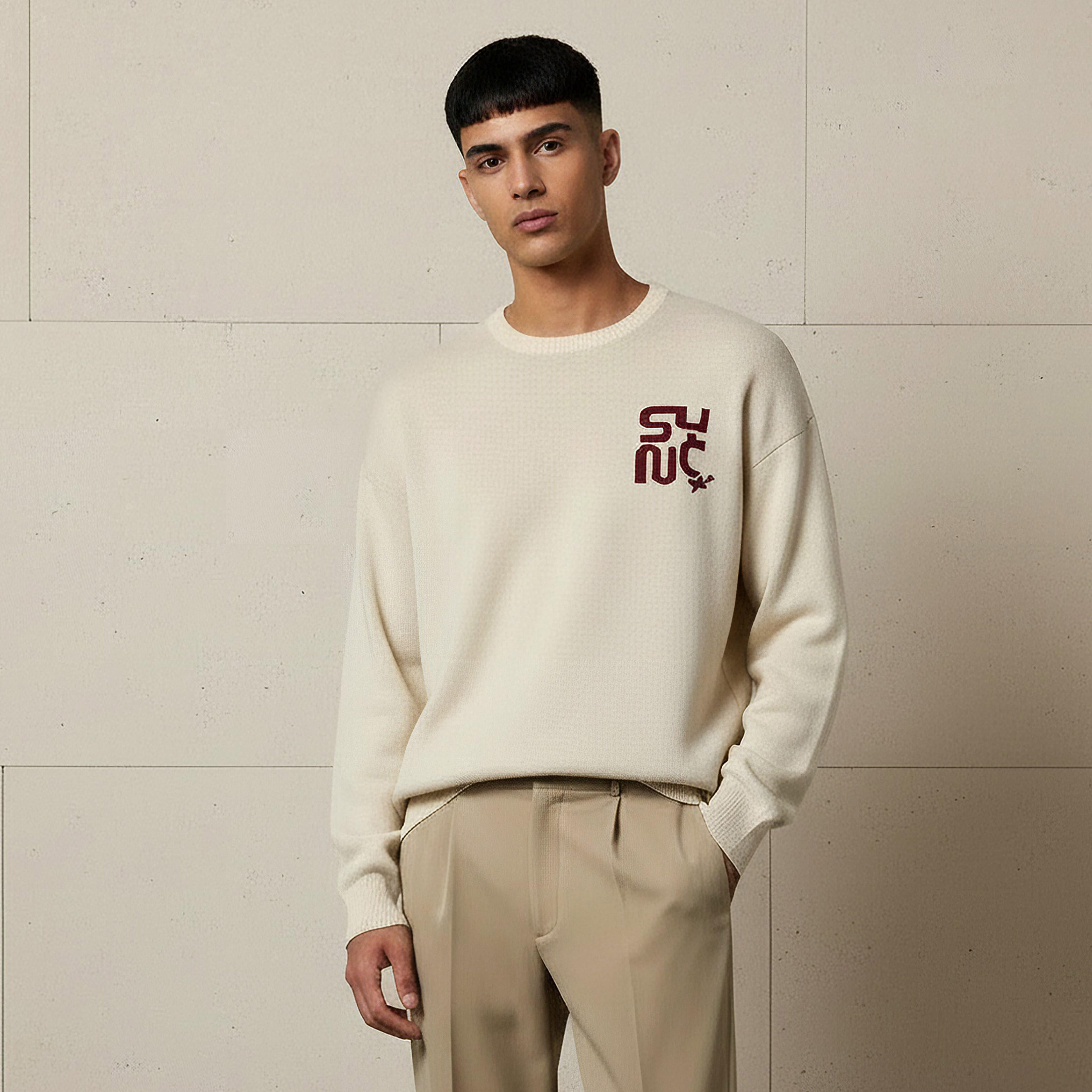 Men Crew Neck Jacquard Sweater-men-clothing-sweatersandpullovers-image-1