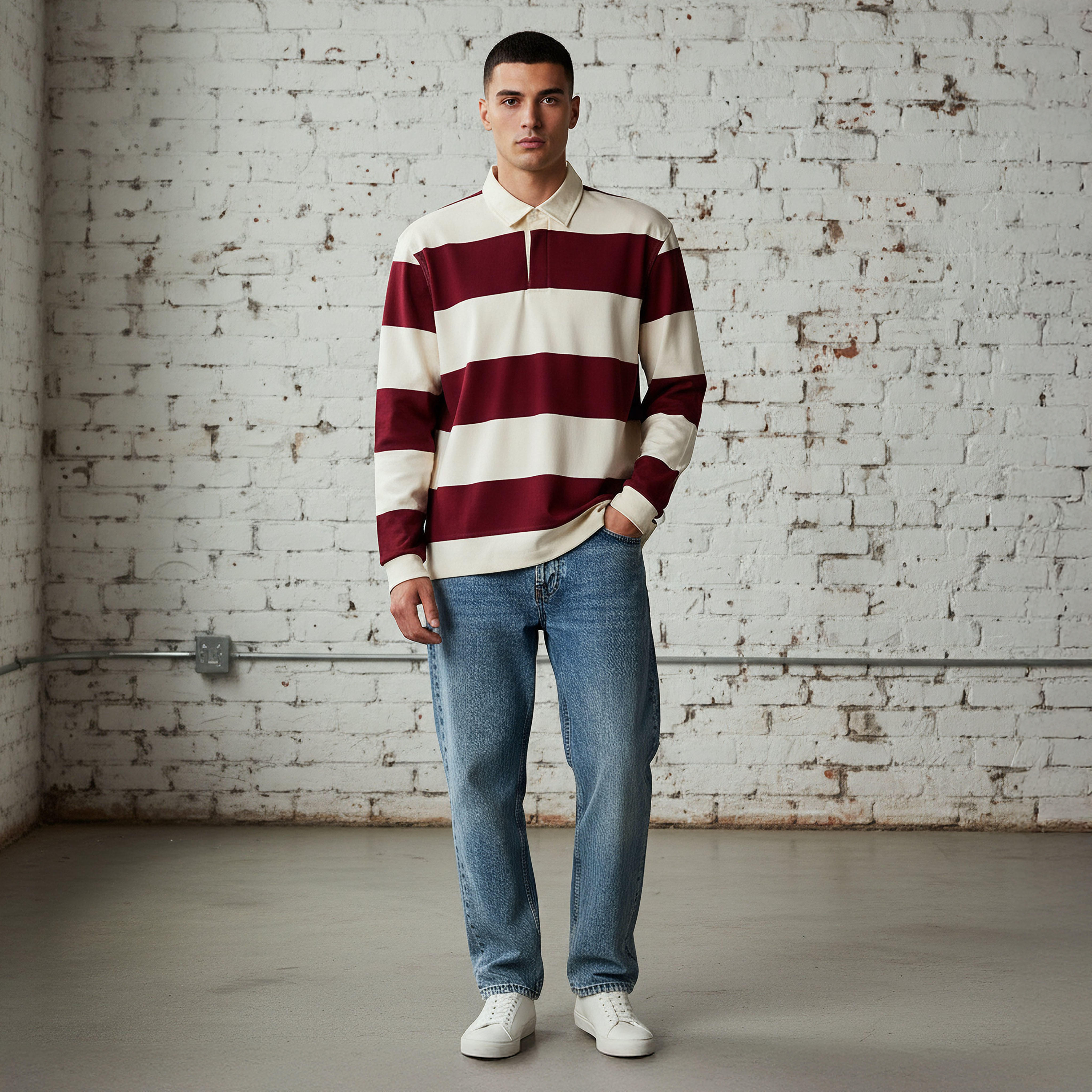 سويت شيرت رجبي مخطّط بقصّة عادية للرجال-men-winterwear-hoodiesandsweatshirts-image-4