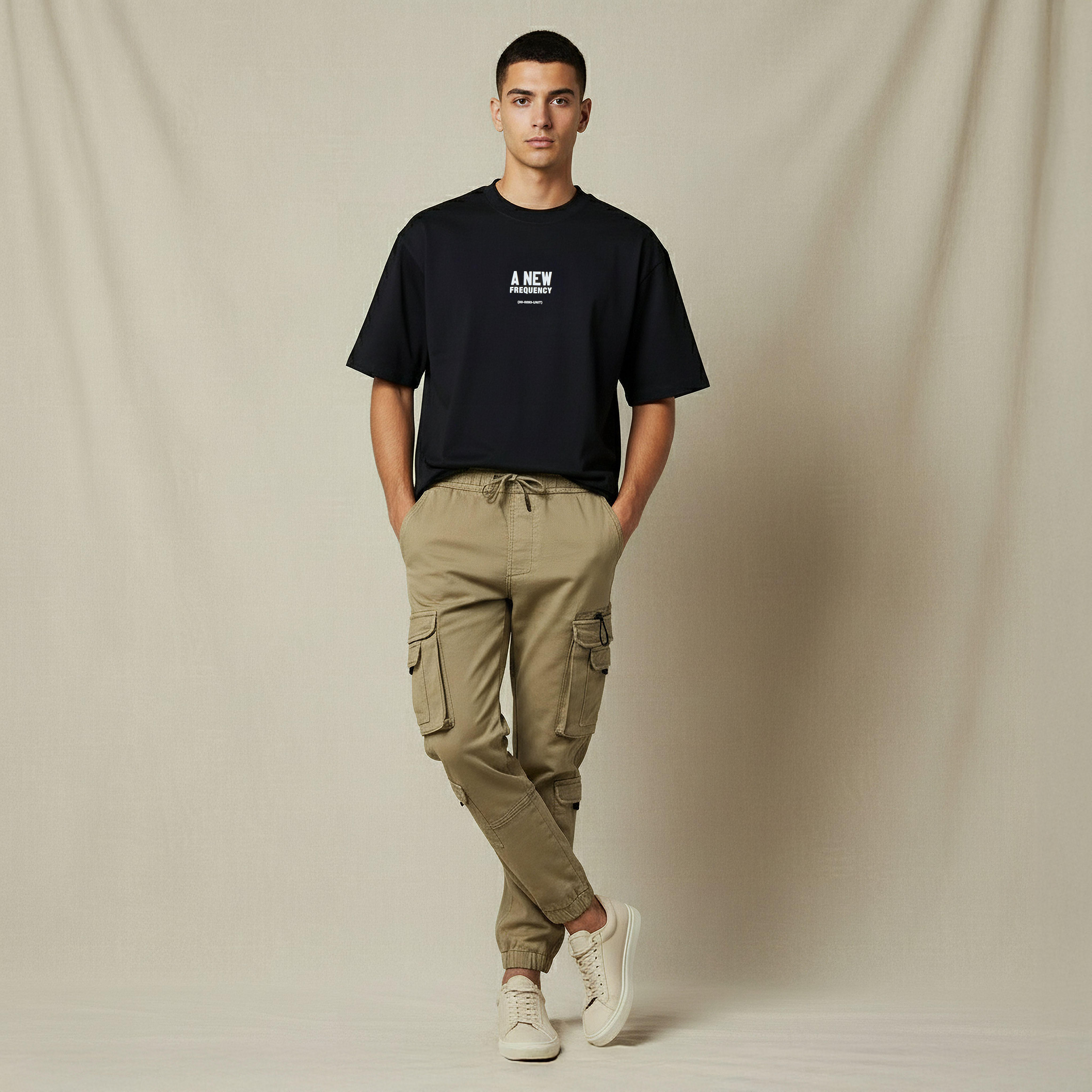 بنطلون رجالي كارجو بقصة عادية-men-clothing-bottoms-trousersandchinos-trousers-image-3