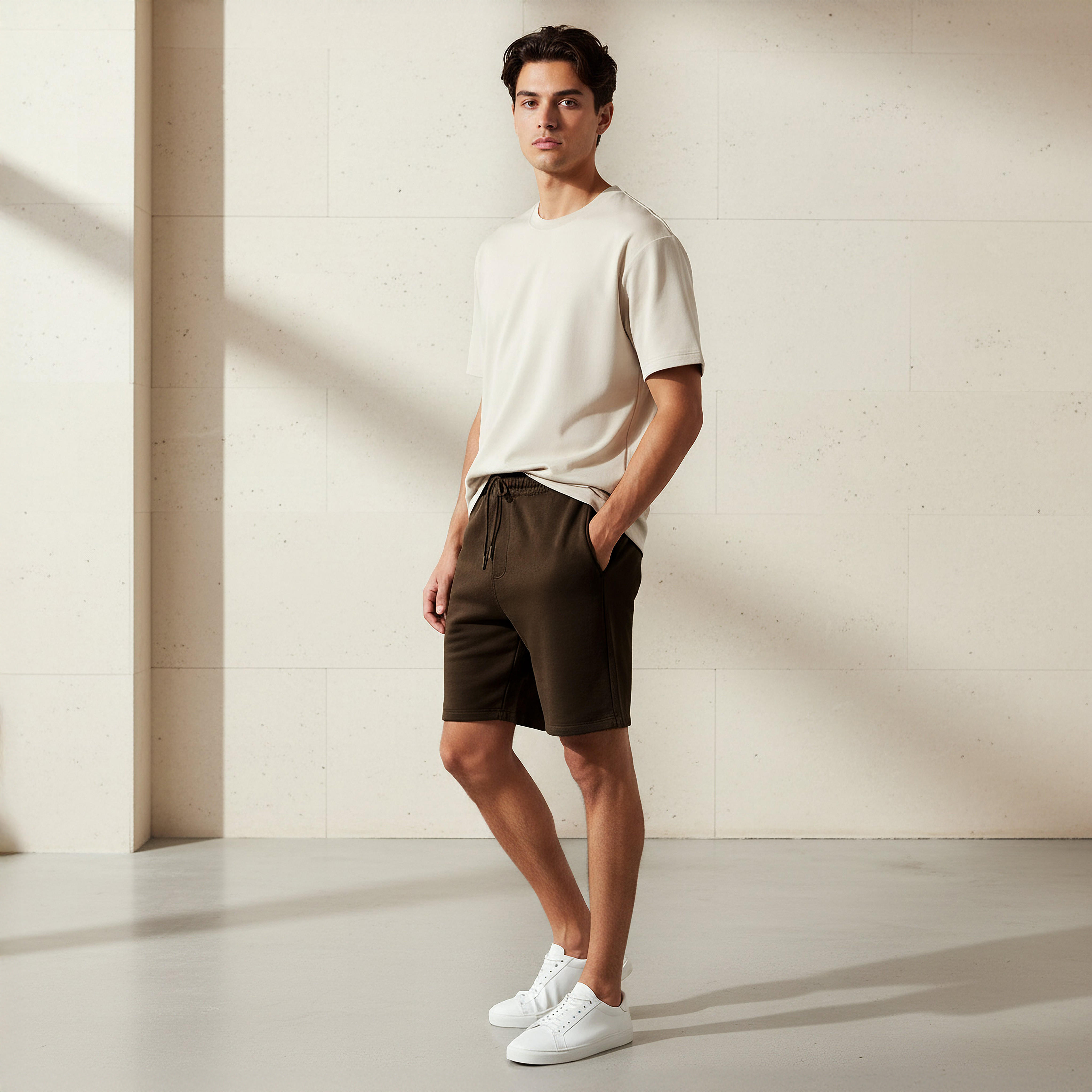 Men Regular Fit Shorts-men-clothing-bottoms-shorts-image-2