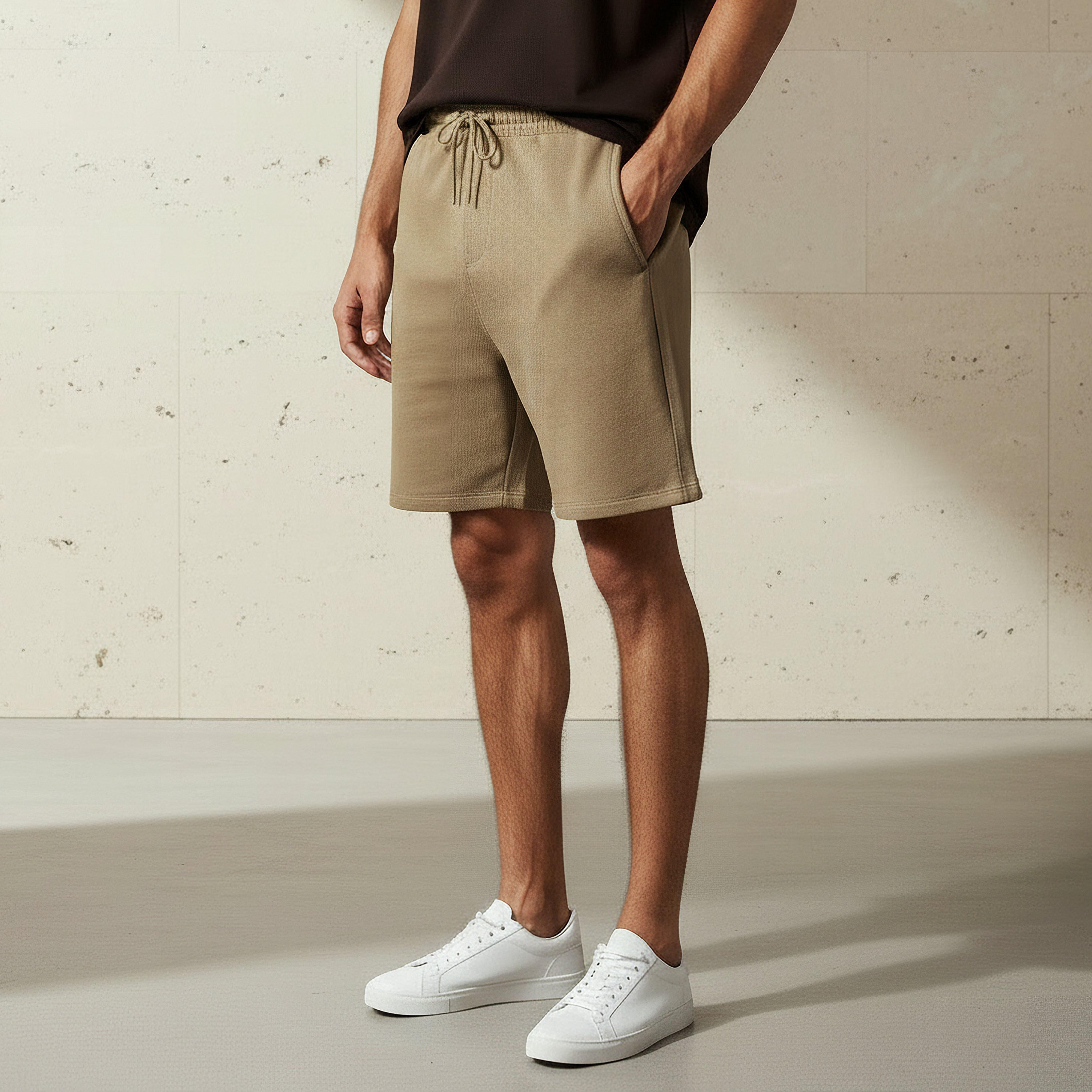 Men Regular Fit Shorts-men-clothing-bottoms-shorts-image-1