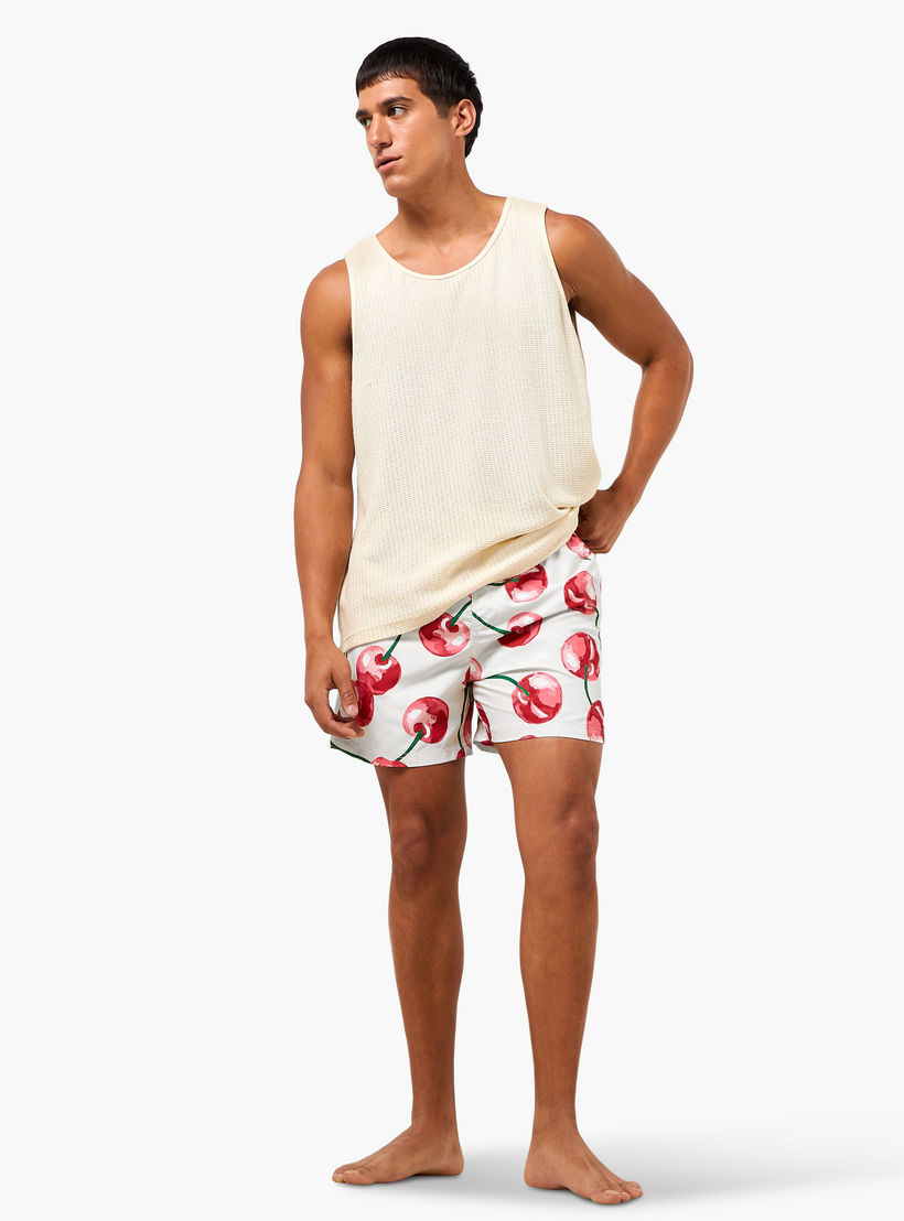 شورت سباحة بطبعات للرجال-sports-men-clothing-swimwear-image-2