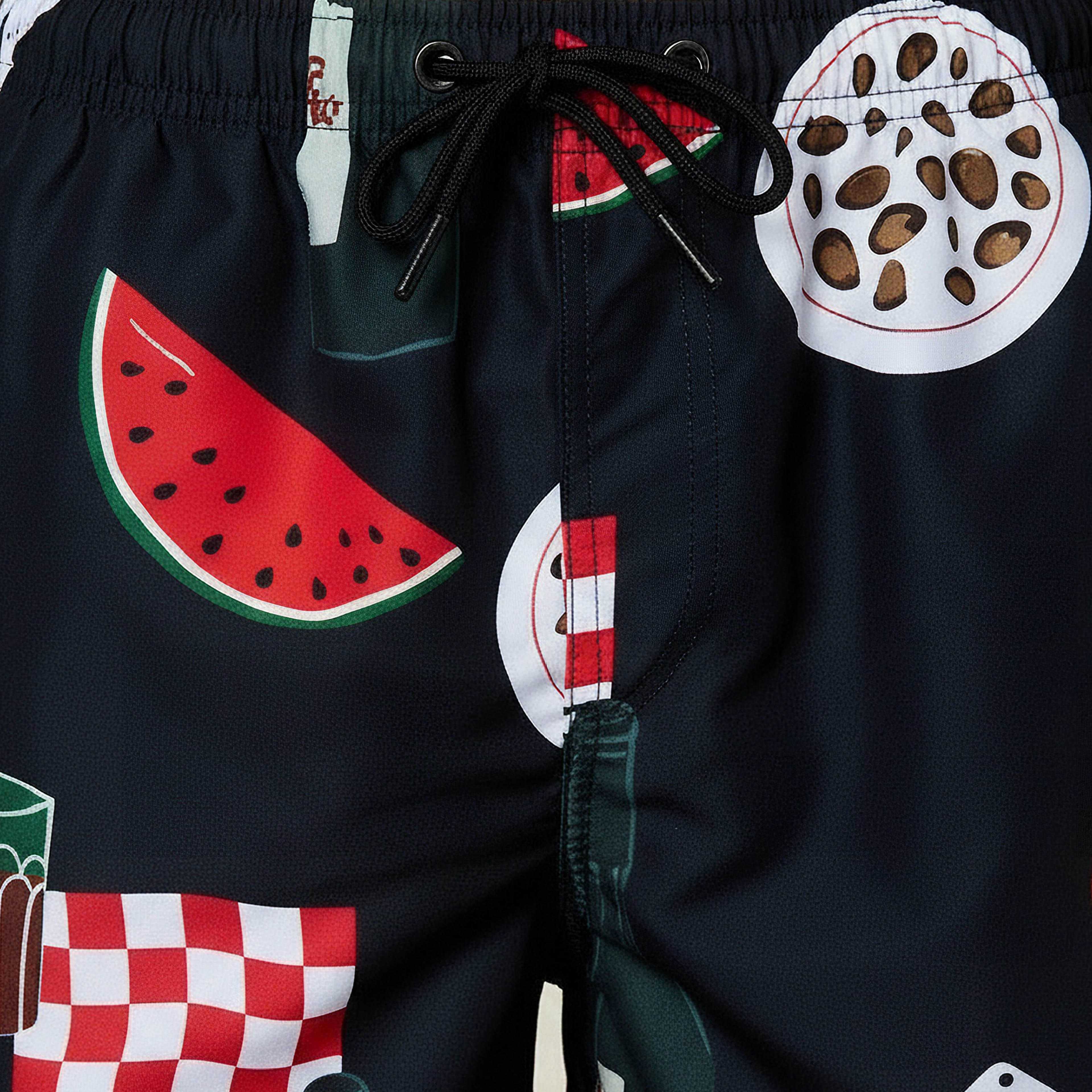 شورت سباحة رجالي بطبعات-sports-men-clothing-swimwear-image-1