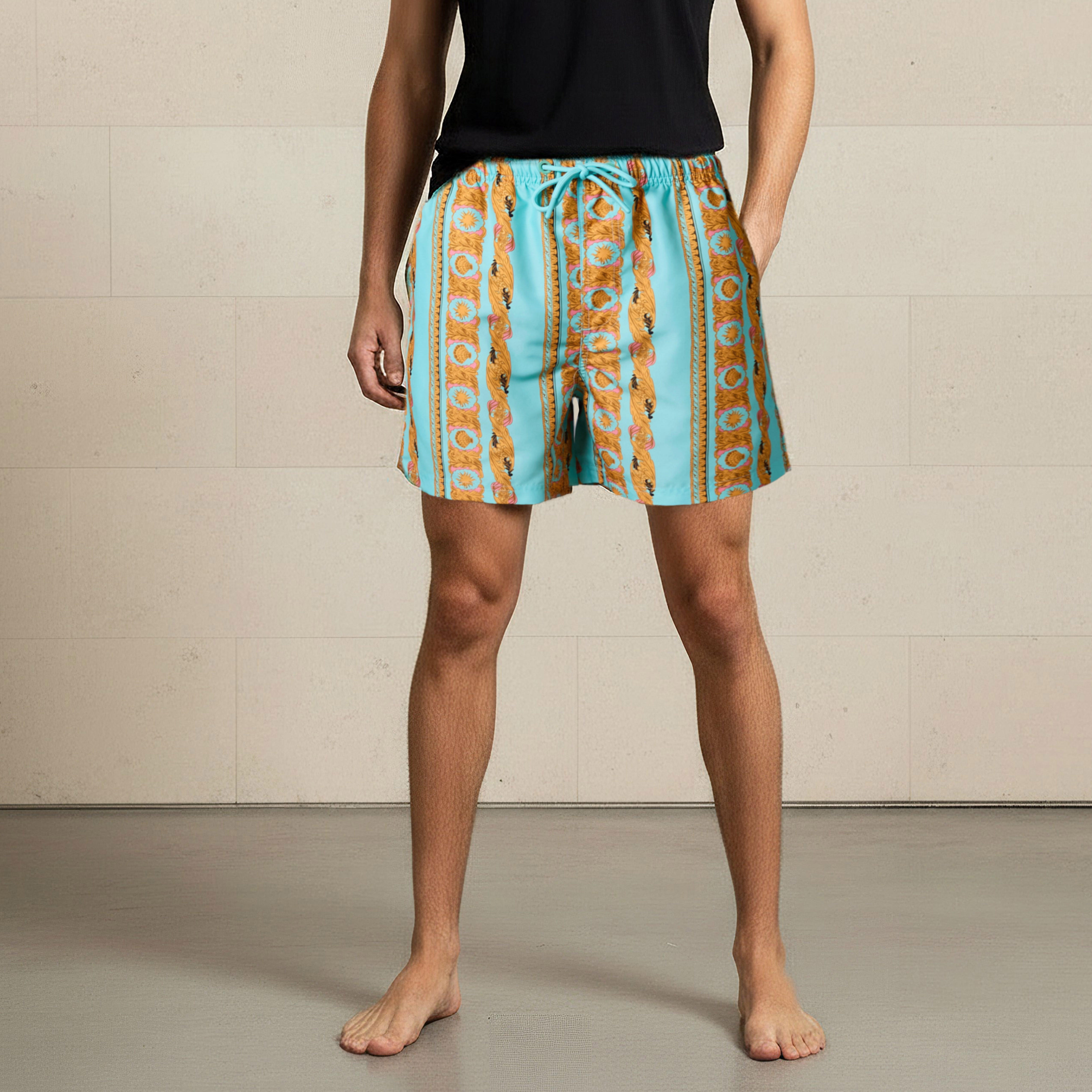 شورت سباحة رجالي بطبعات-sports-men-clothing-swimwear-image-4