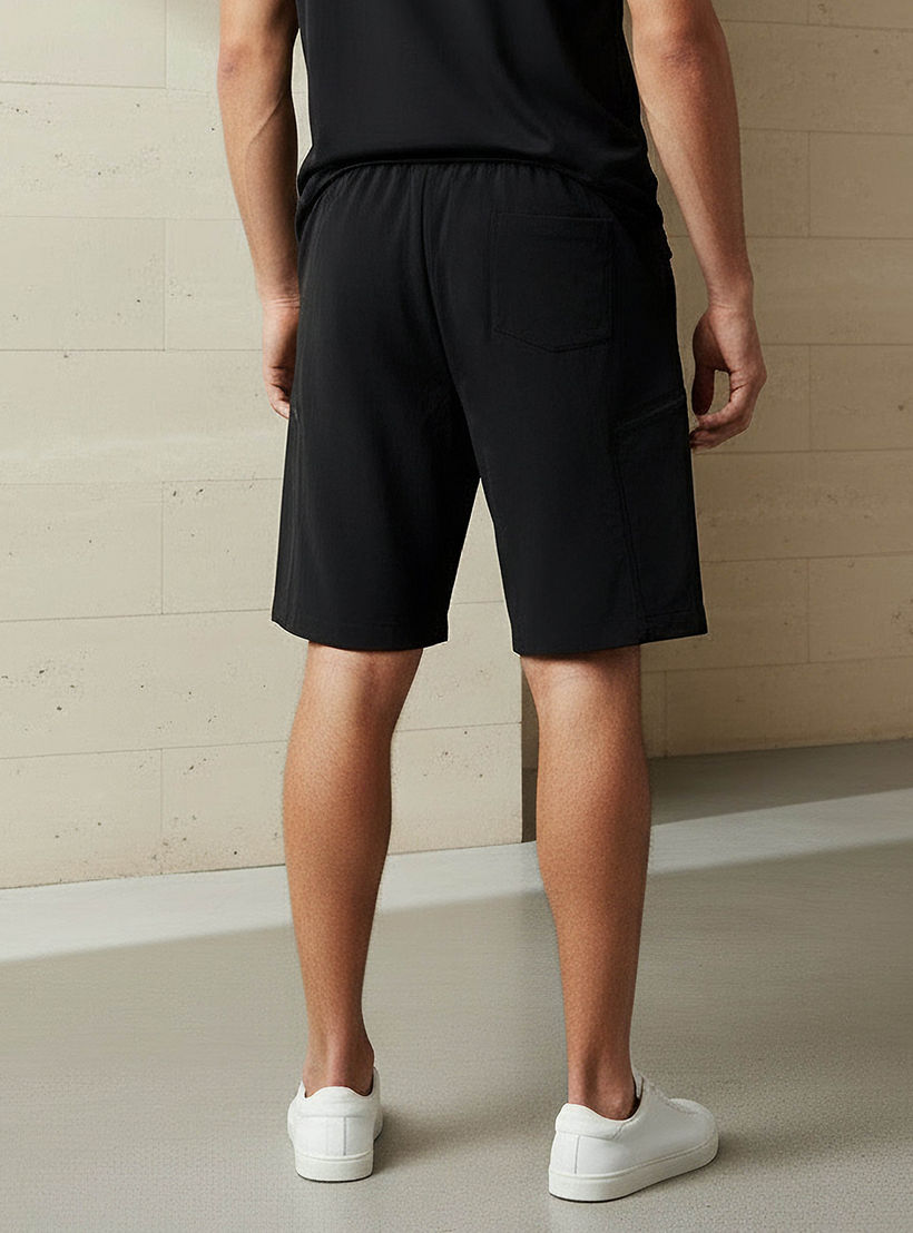Men Regular Fit Cargo Shorts-men-clothing-bottoms-shorts-image-3