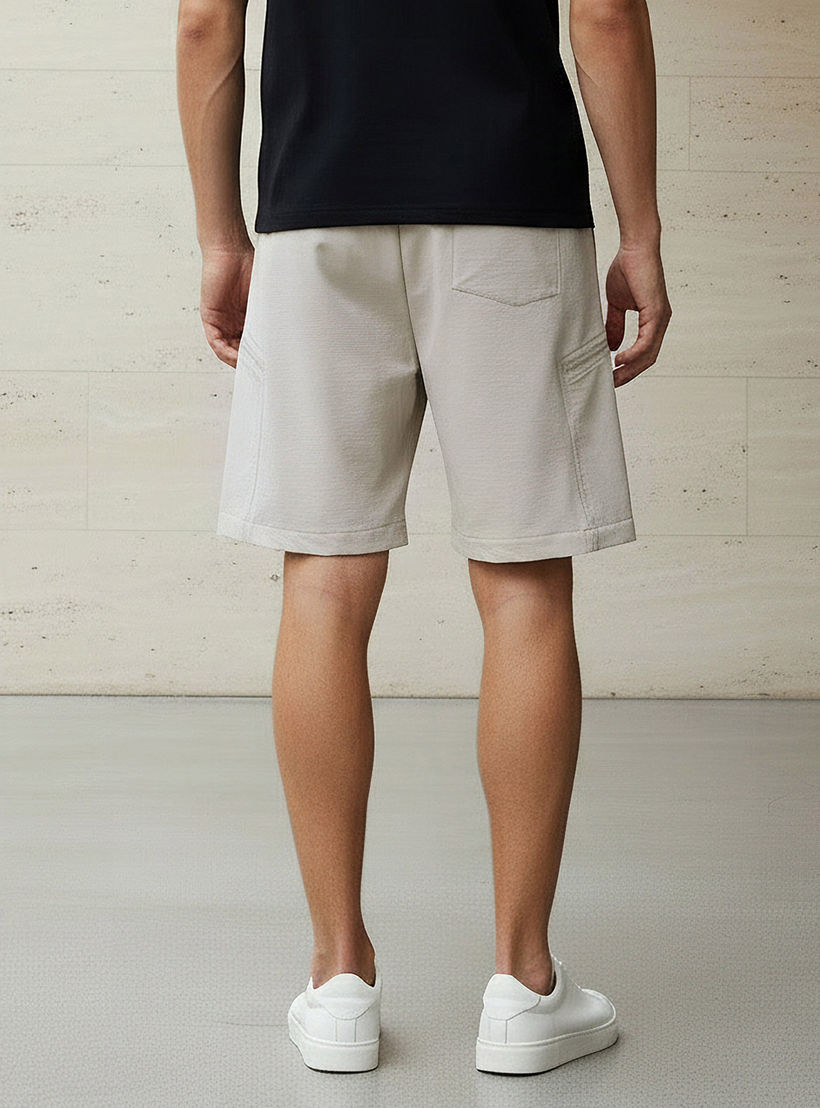 Men Regular Fit Cargo Shorts-men-clothing-bottoms-shorts-image-3
