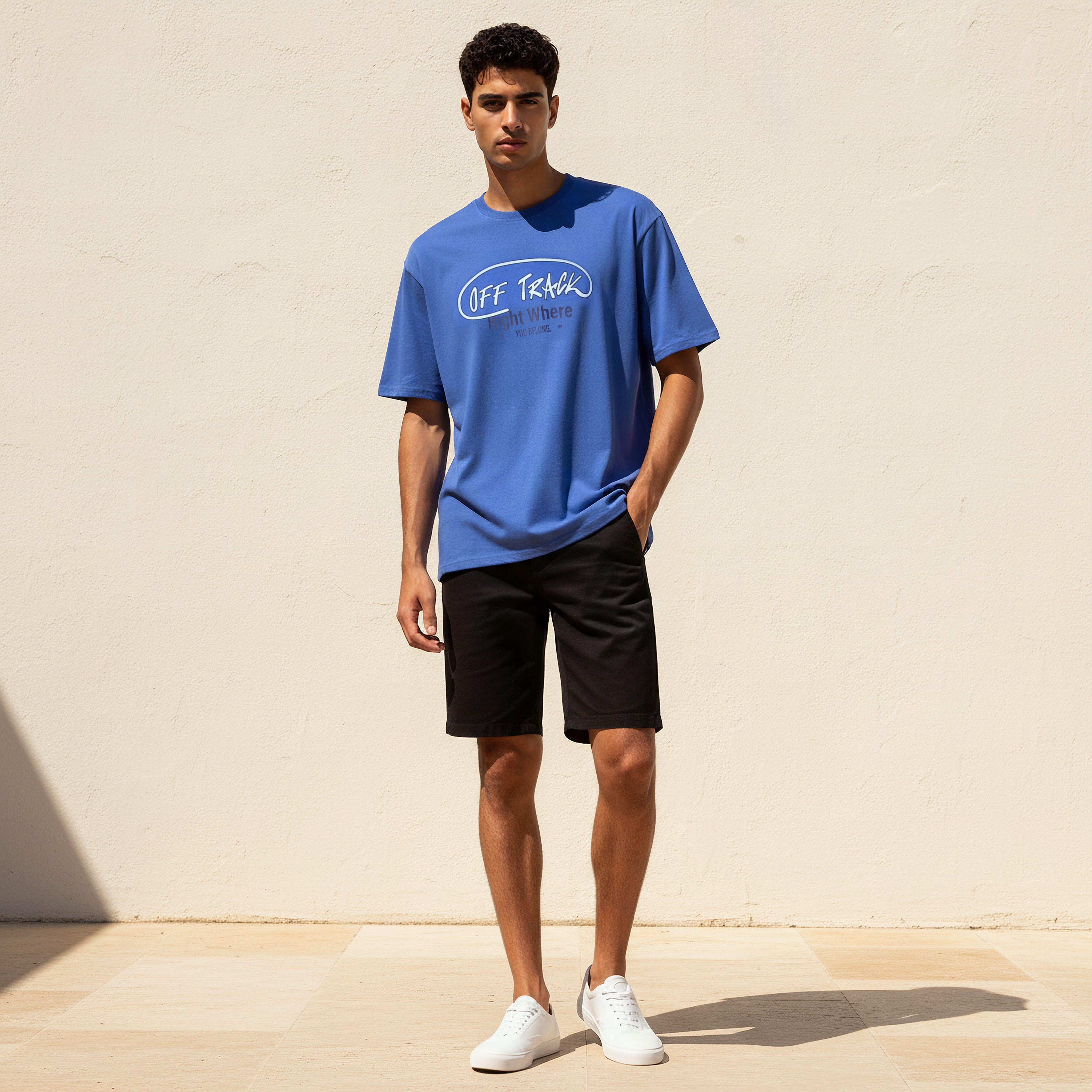 Men Regular Fit Crew Neck Short Sleeves Slogan Print T-shirt-men-clothing-tshirtsandpolos-tshirts-image-3