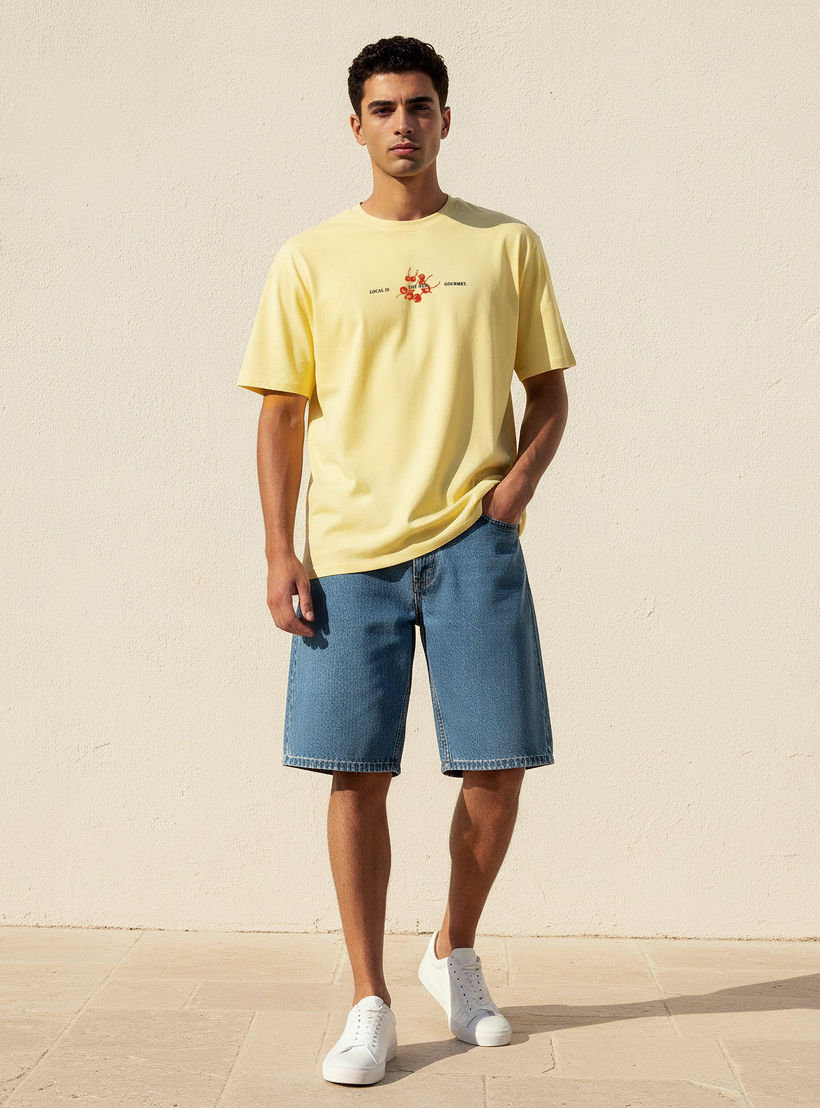 Men Regular Fit Crew Neck Short Sleeves Graphic Print T-shirt-PROMO_SP_AE_2FOR59_110625-image-5