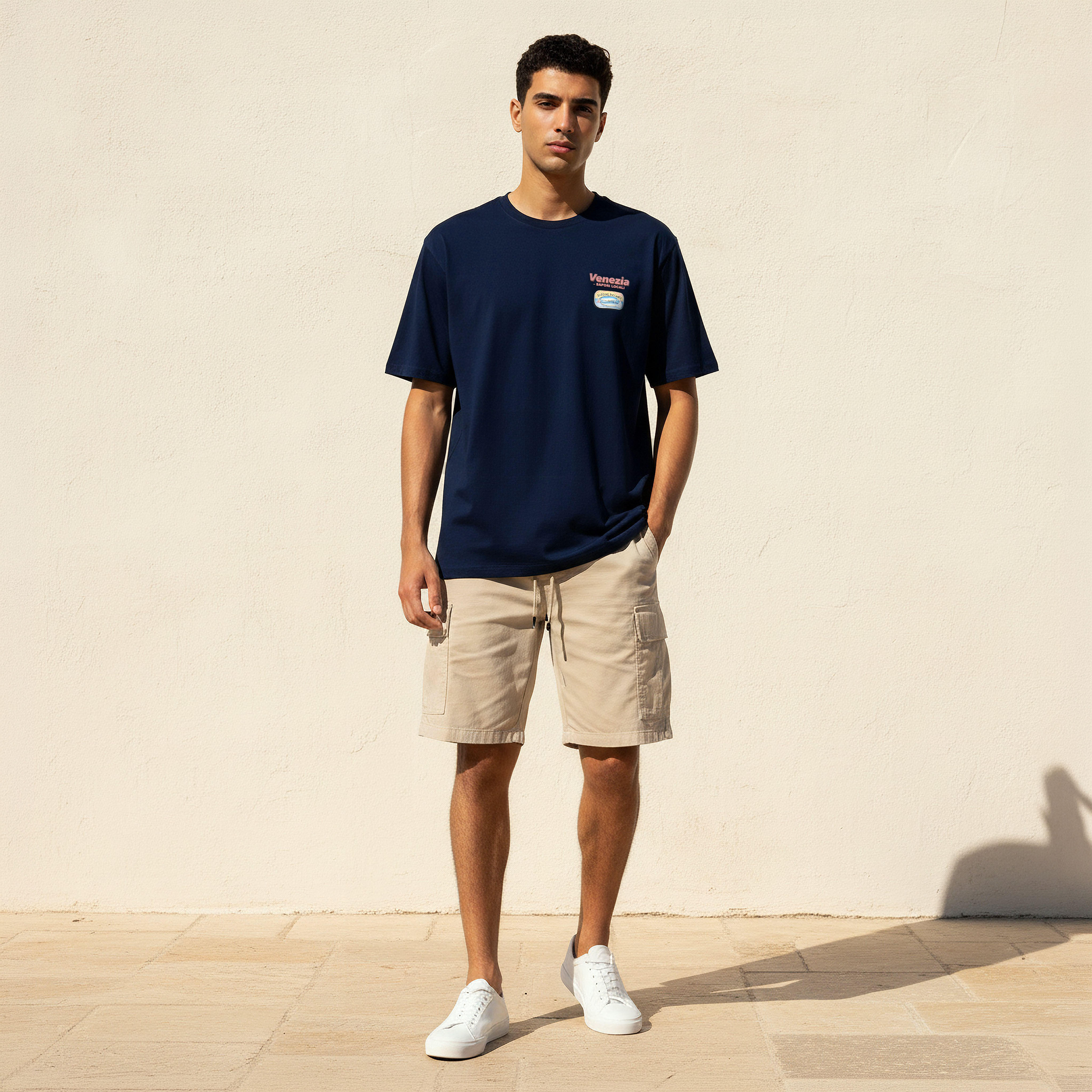 Men Regular Fit Crew Neck Short Sleeves Venezia Graphic Print T-shirt-PROMO_SP_AE_2FOR59_110625-image-3
