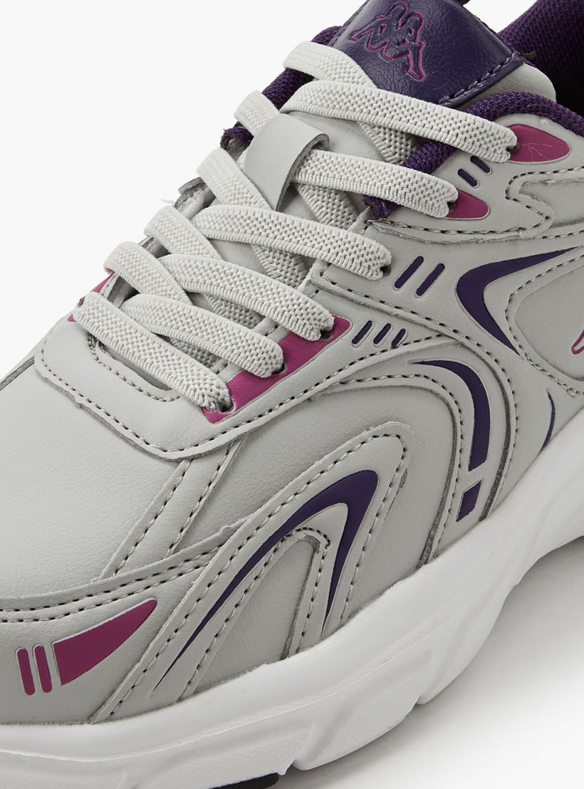Kappa Girls Lace-Up Sports Shoes-girls-shoes-sneakers-image-4