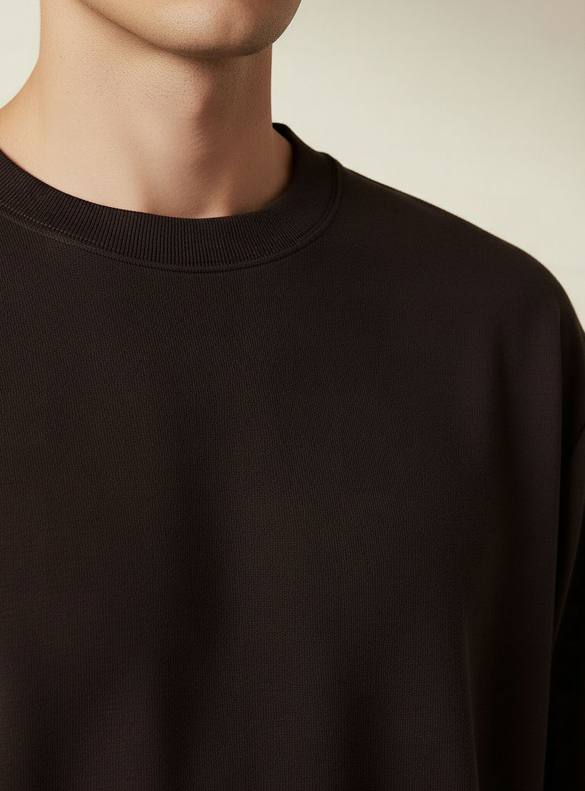 Men Regular Fit Crew Neck Short Sleeve T-shirt-men-clothing-coordsets-image-2