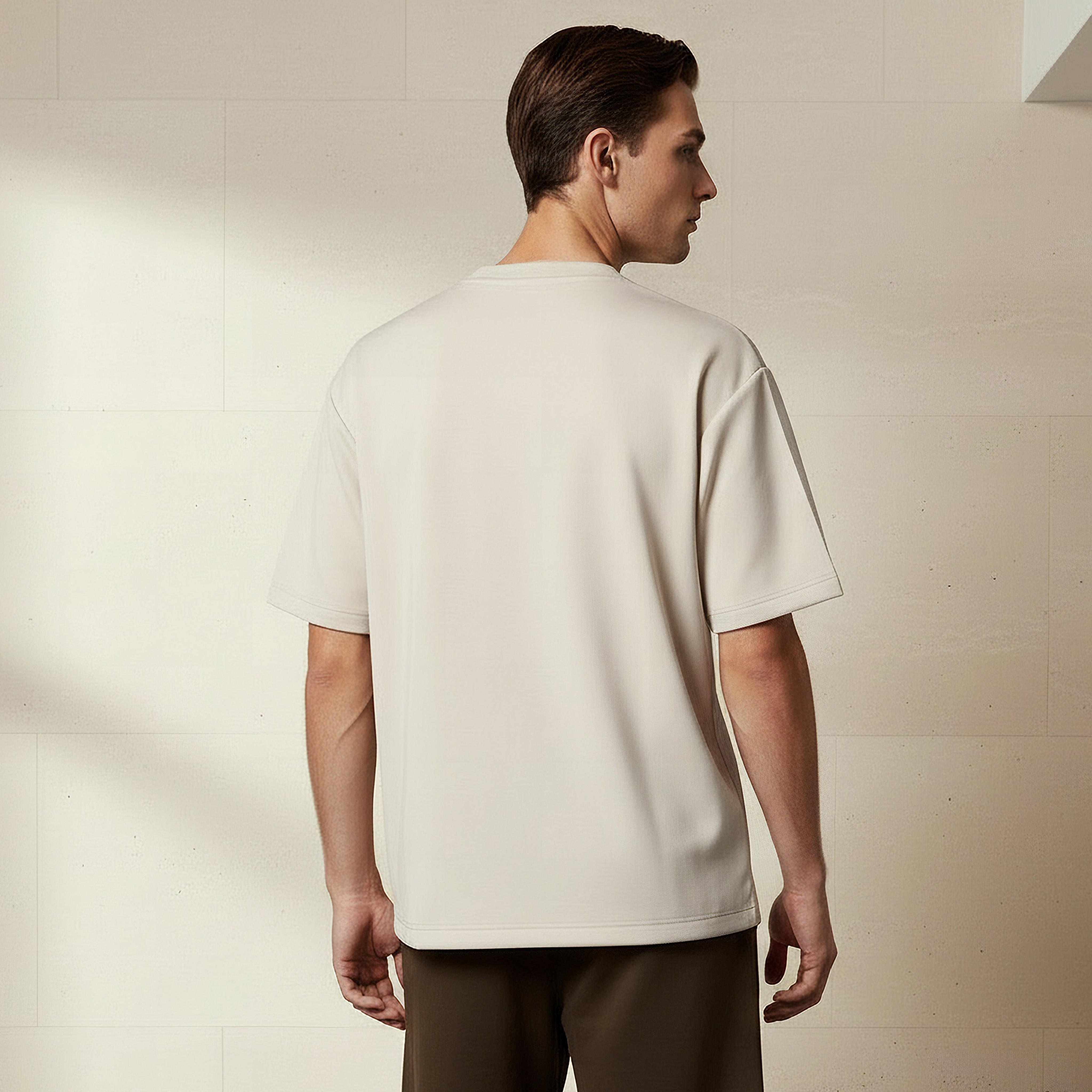 Men Regular Fit Crew Neck Short Sleeve T-shirt-men-clothing-coordsets-image-4