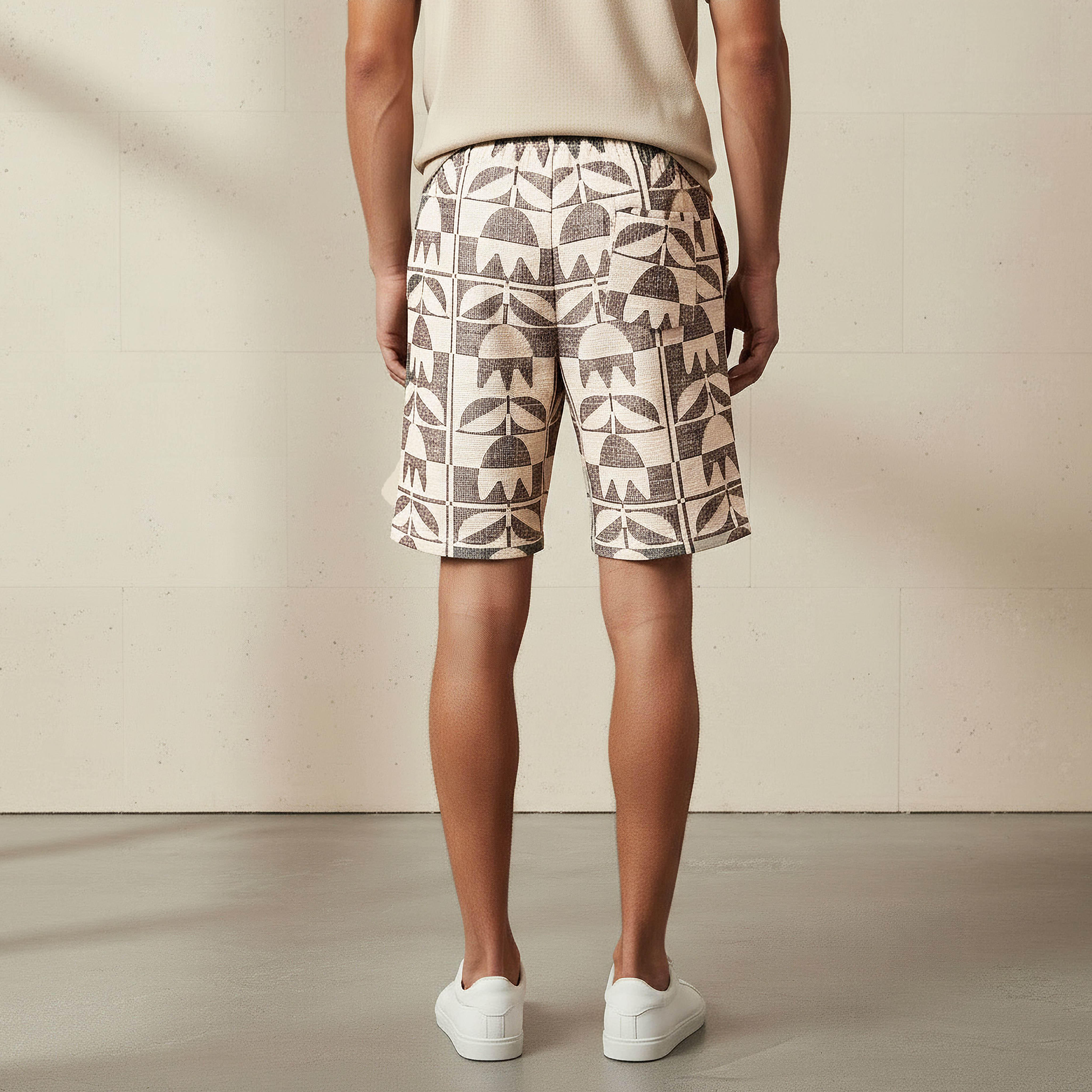 شورت رجالي جاكار بقصة عادية-men-clothing-bottoms-shorts-image-4